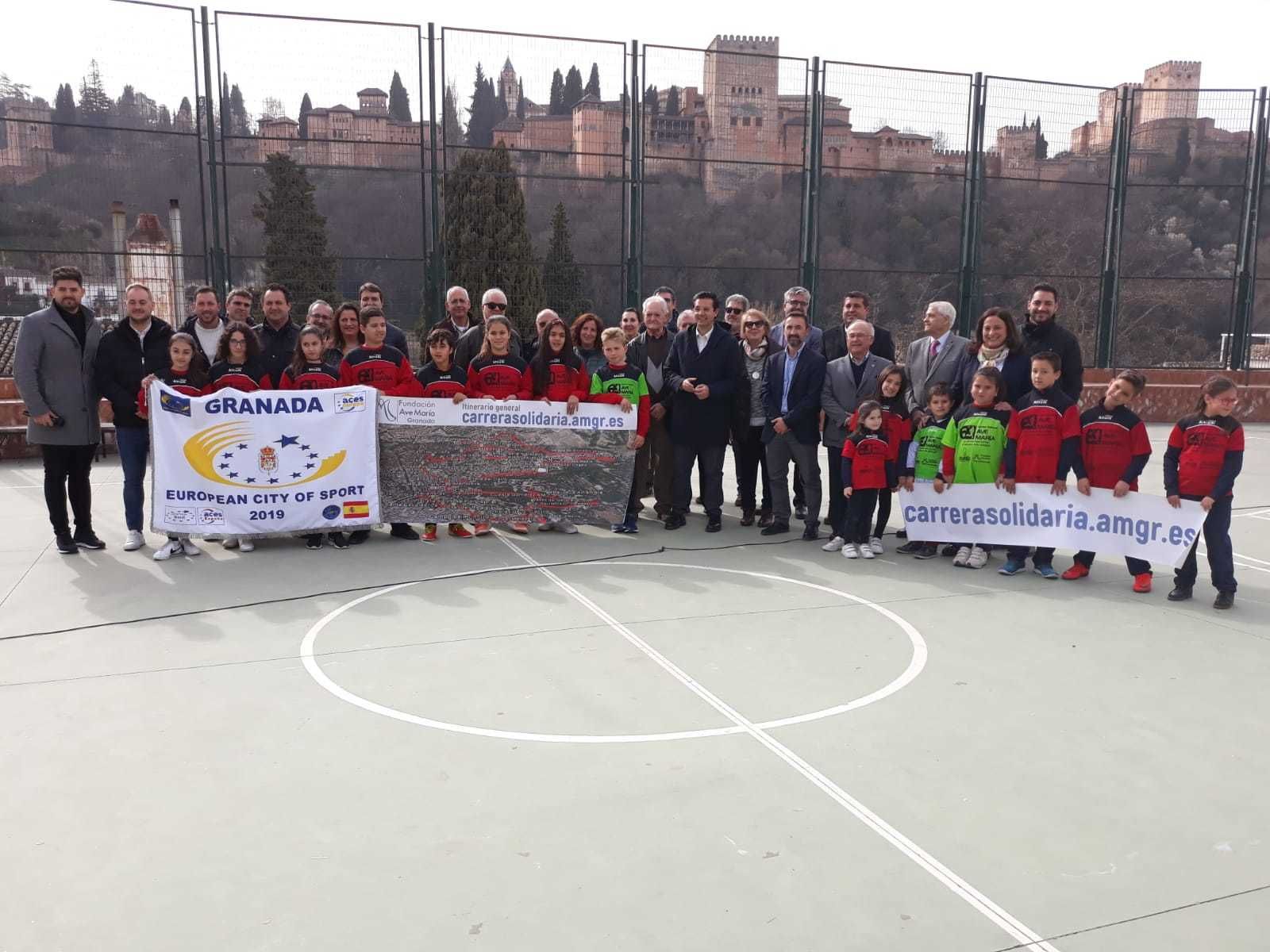 La presentación de la Carrera se celebró en el colegio Ave María