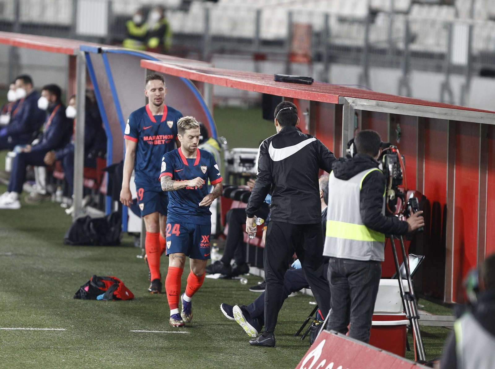 Fotogalería U.D. Almeria-Sevilla F.C. Copa del Rey Fútbol.