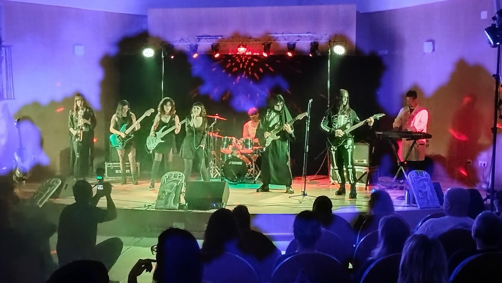 Concierto de Halloween del Comborock el año pasado.