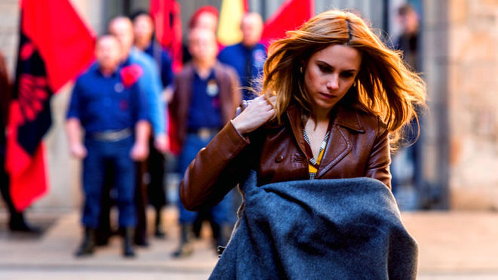 Aura Garrido en la serie de Movistar + 'El día de mañana'