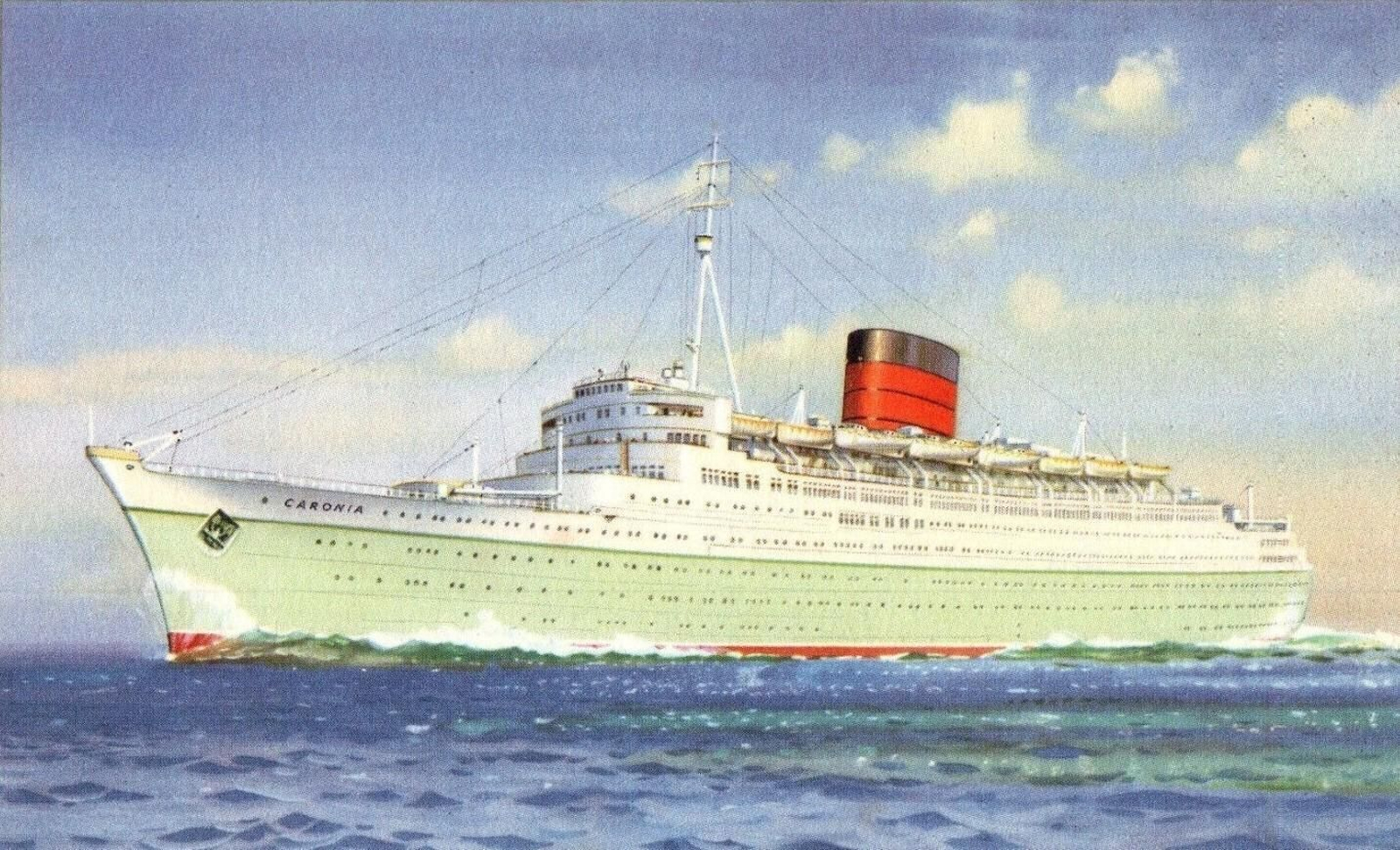 Buque de crucero 'Caronia', el protagonista de la primera columna 'La mar de Historias' el 18 de mayo de 2004. Buque de crucero 'Caronia', el protagonista de la primera columna 'La mar de Historias' el 18 de mayo de 2004.
