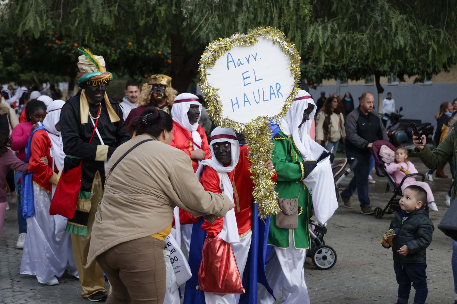 Imágenes del Cartero Real  de la  A.A.V.V. El Haular