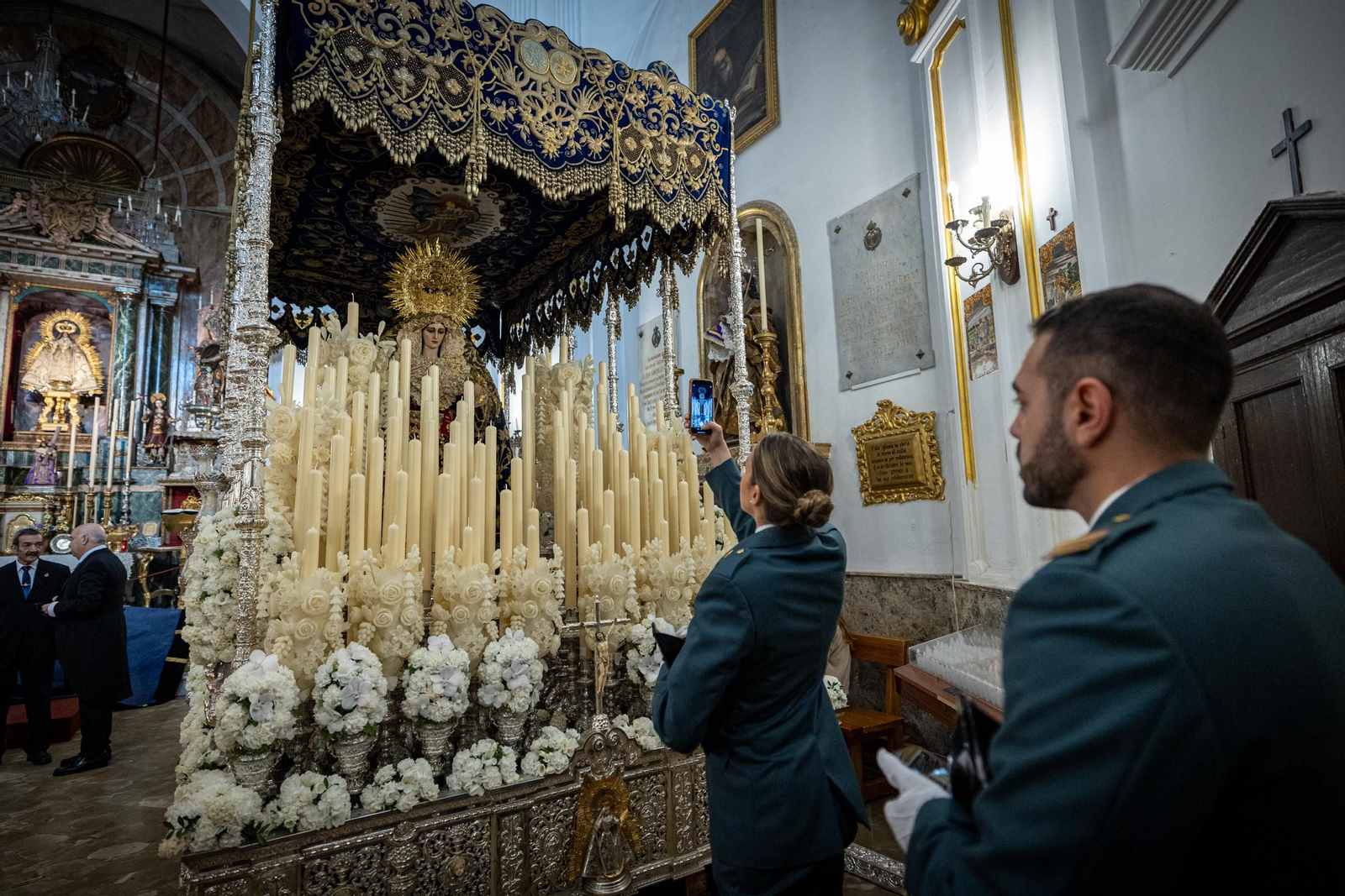 Las imágenes de la cofradía de La Palma en la Semana Santa de Cádiz de 2024
