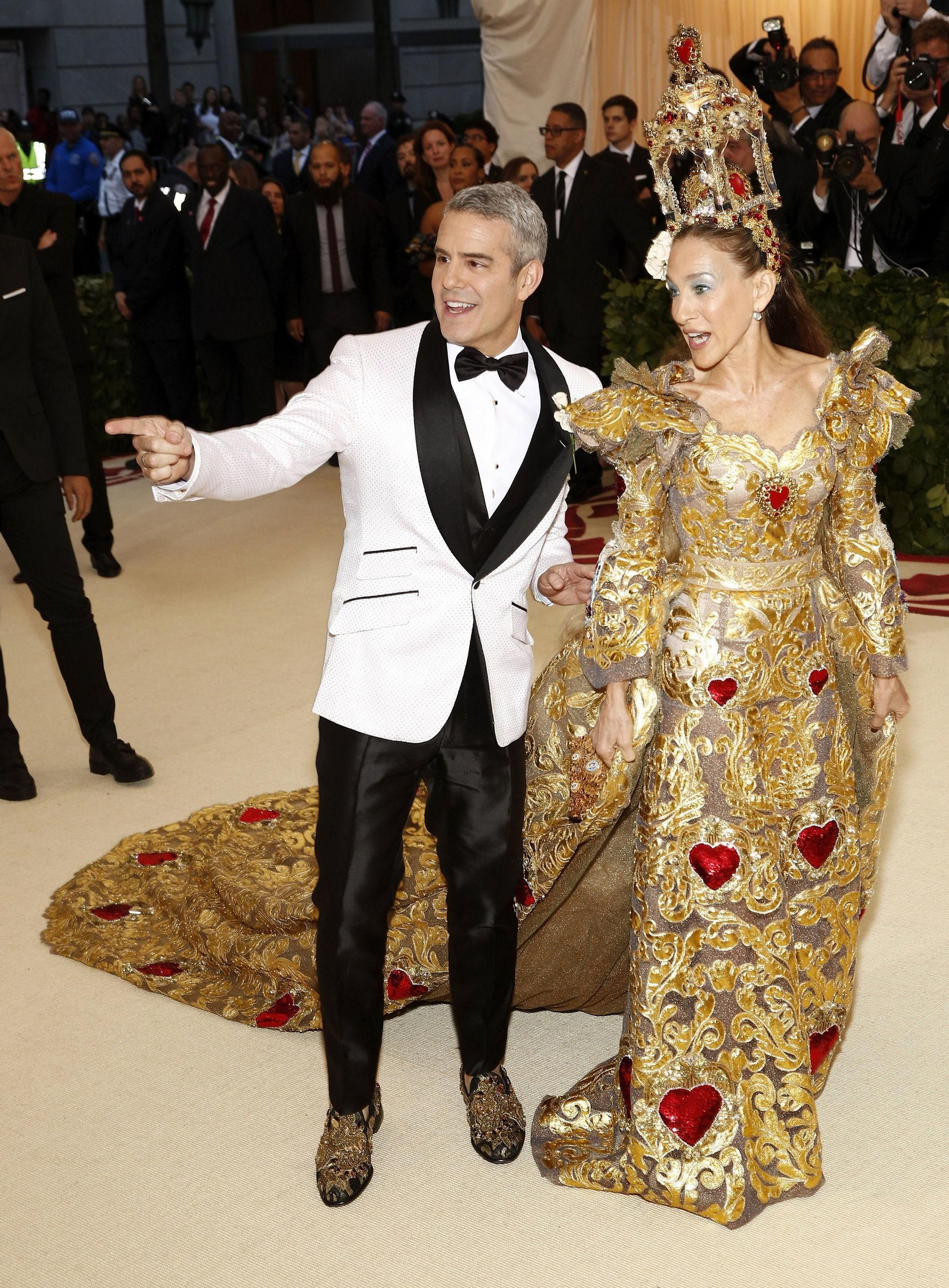 GALA MET 2018. Sara Jessica Parker de Dolce&Gabana.