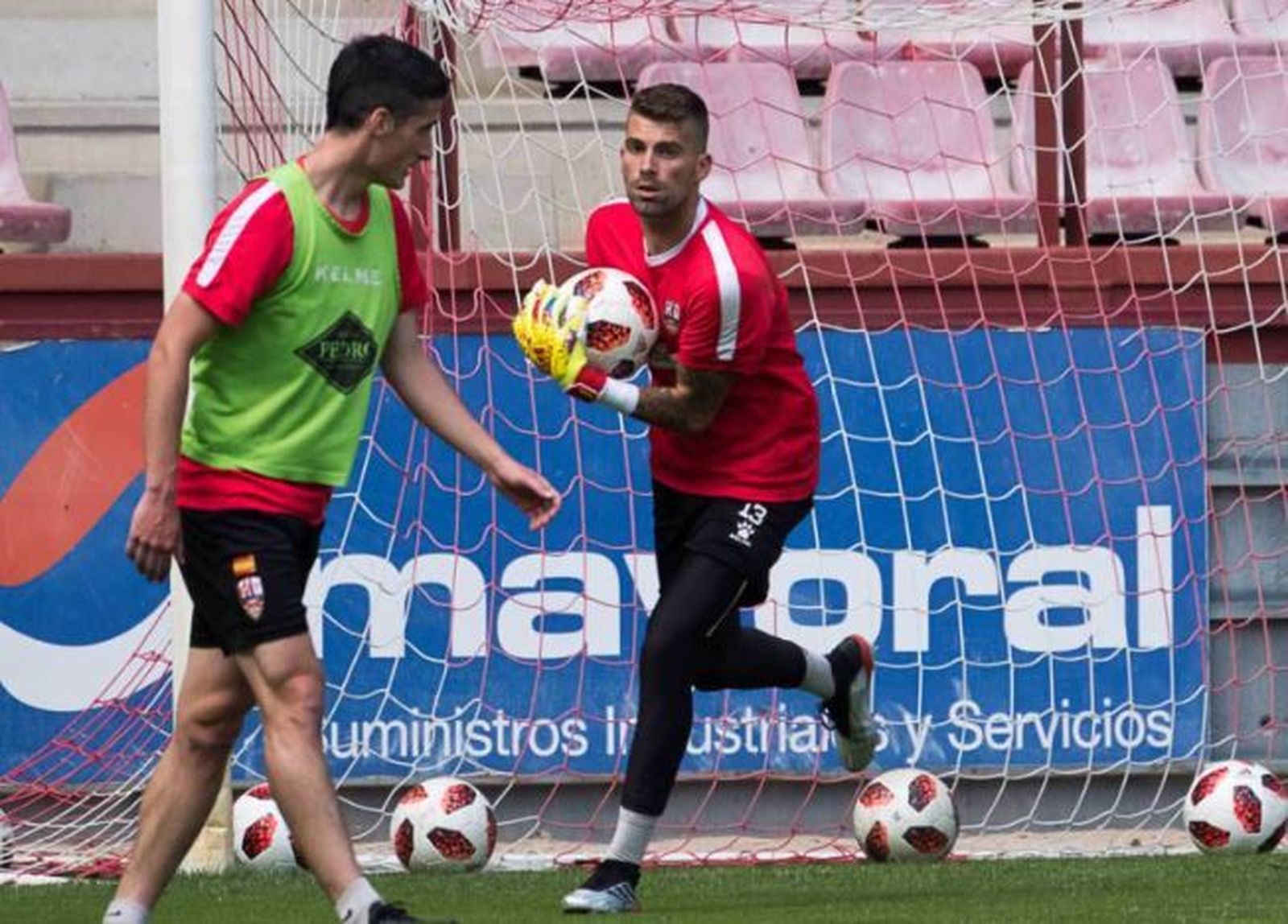 Iván Buigues, portero del Talavera.