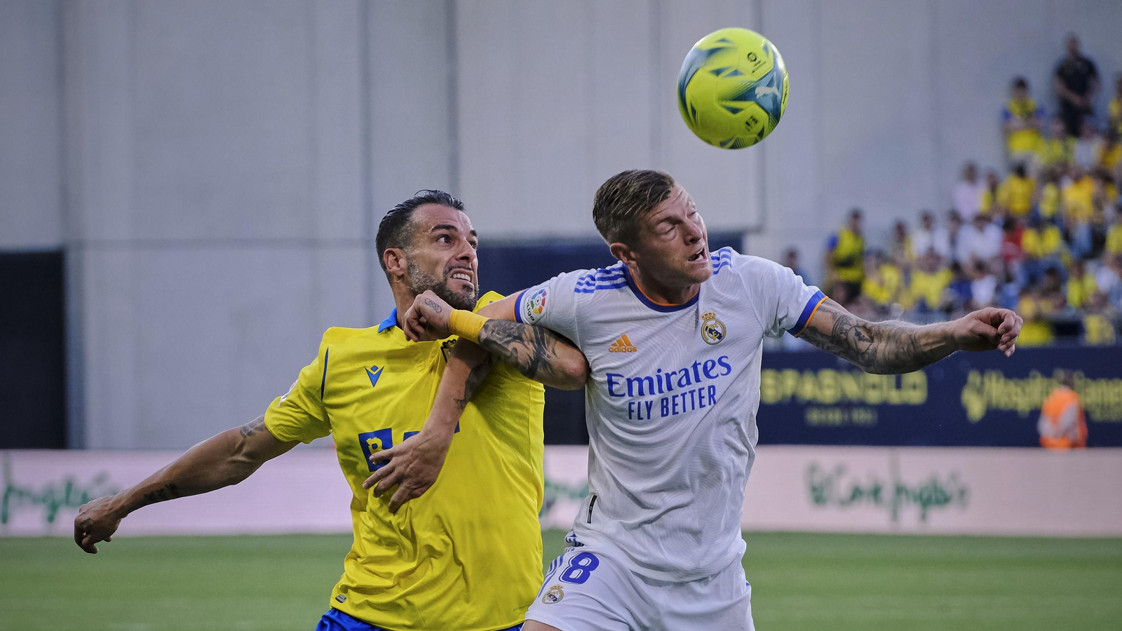 Ambiente  cadista durante el Cádiz CF - Real Madrid