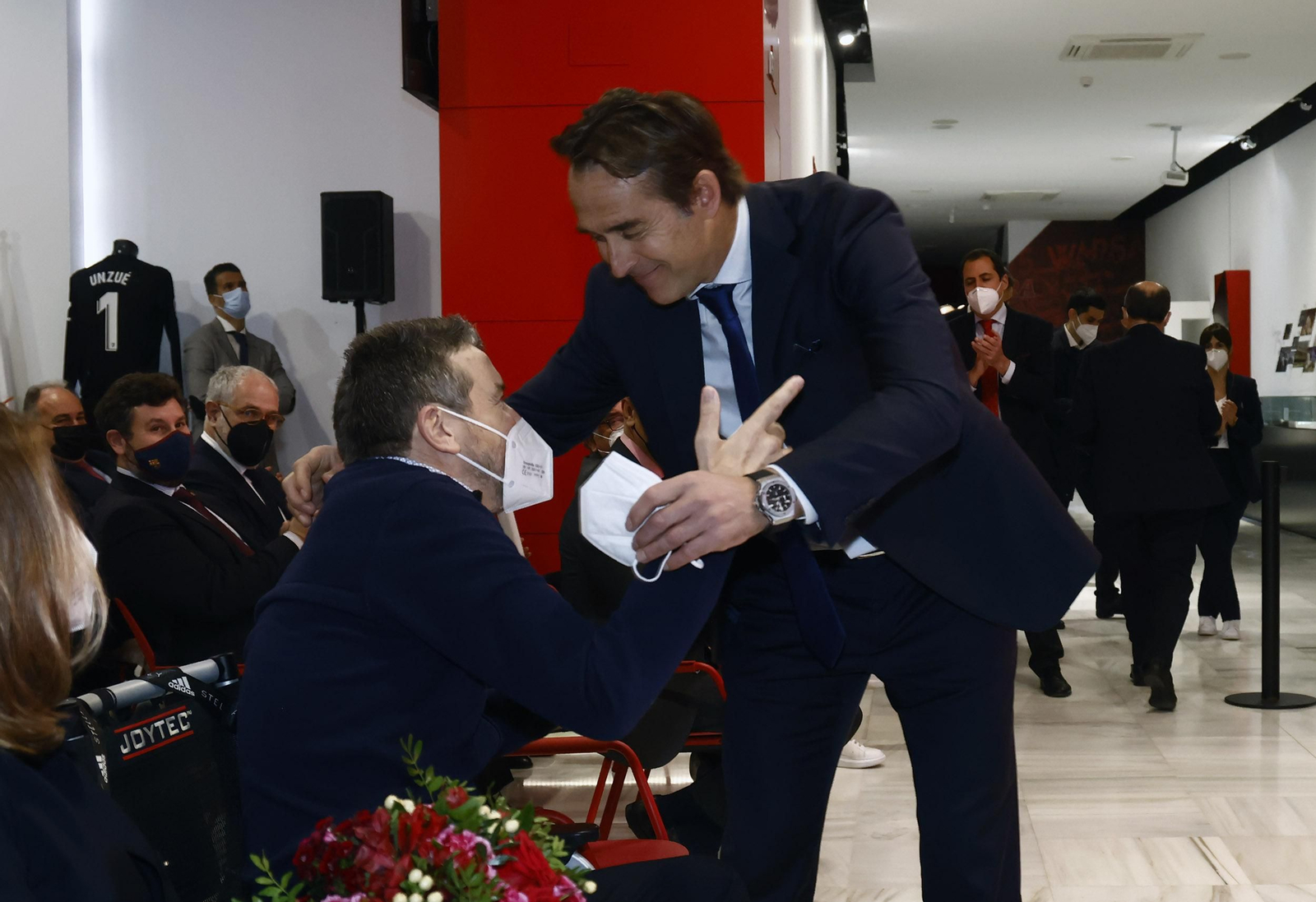 Las imágenes de Juan Carlos Unzué, Dorsal de Leyenda del Sevilla fc