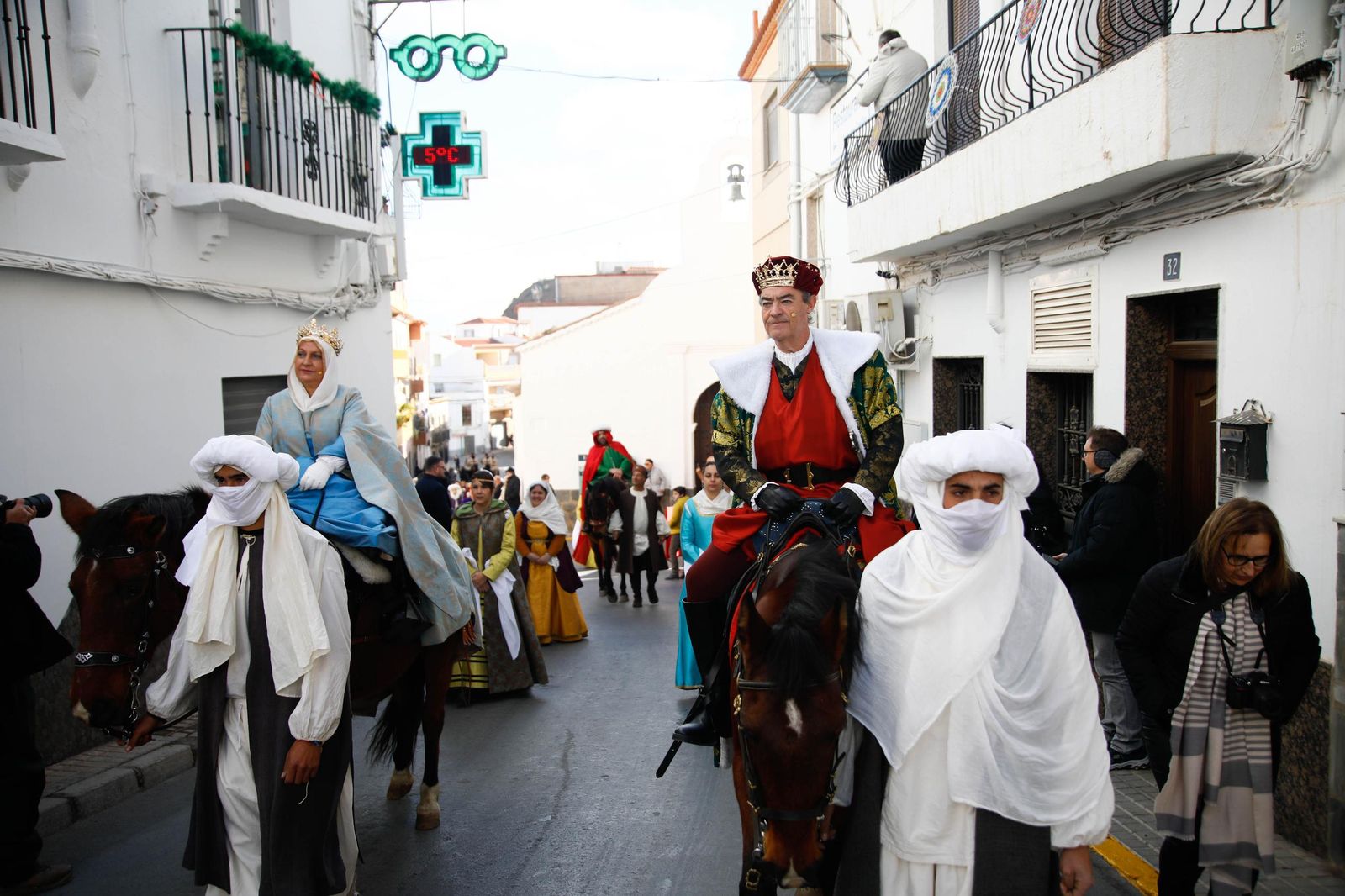 La Recreación de la Pernoctación de los Reyes Católicos en Fiñana, en imágenes