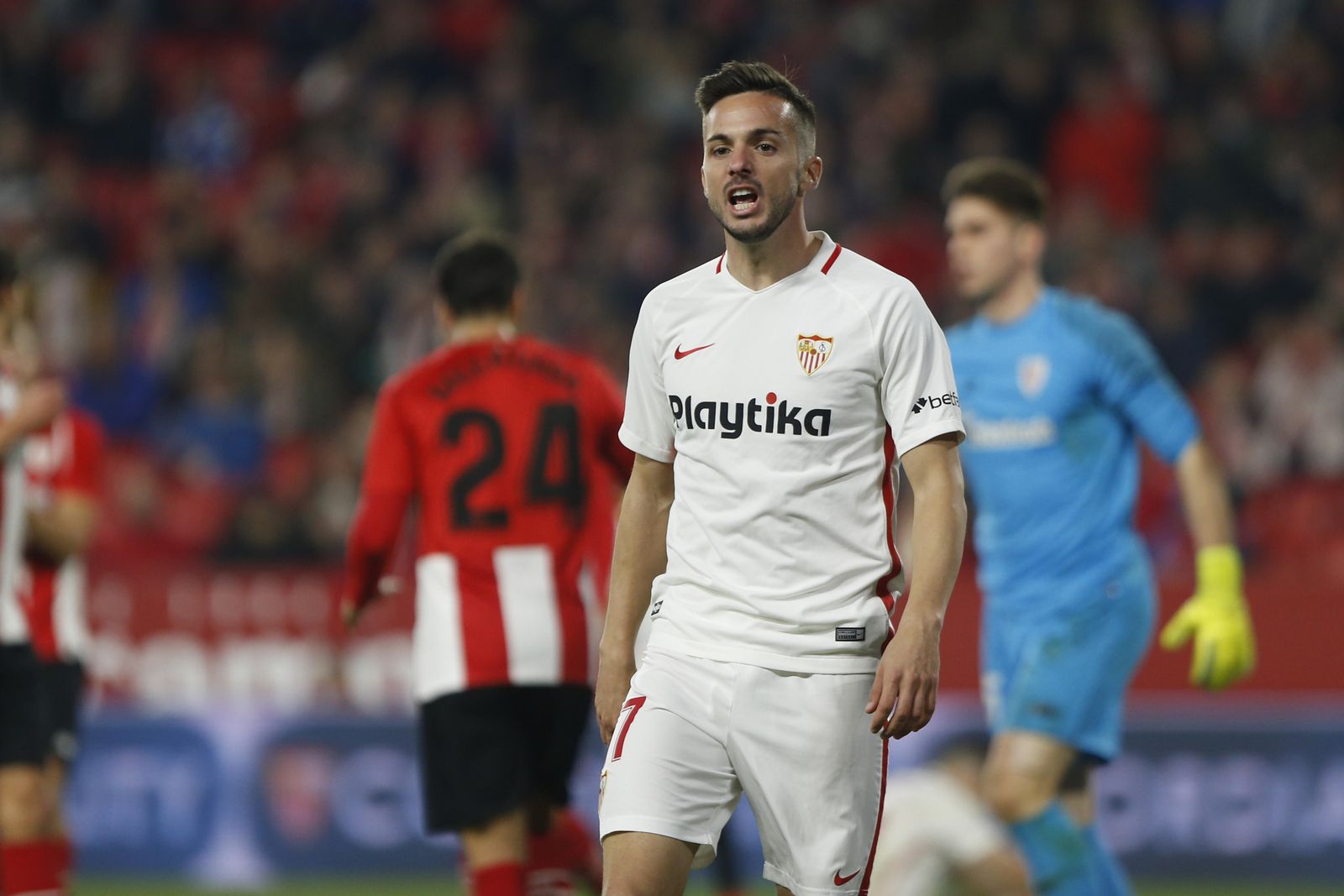 El Sevilla-Athletic de Bilbao, en imágenes