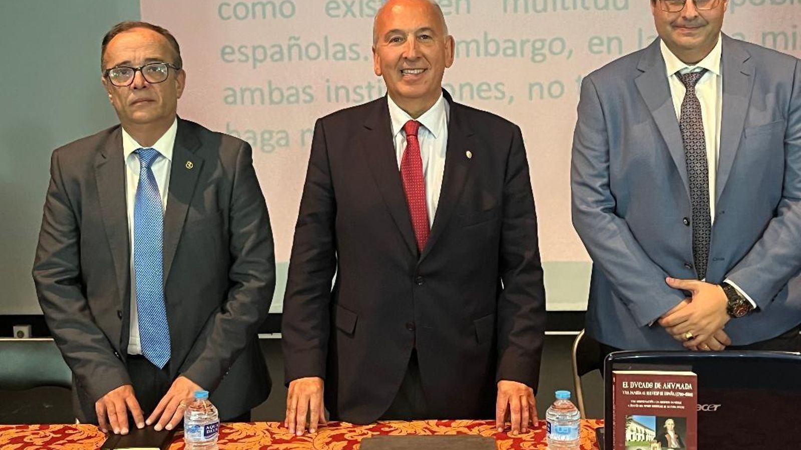 Juan José Gómez Vidal, Jesús Núñez y Juan Jesús Portillo.