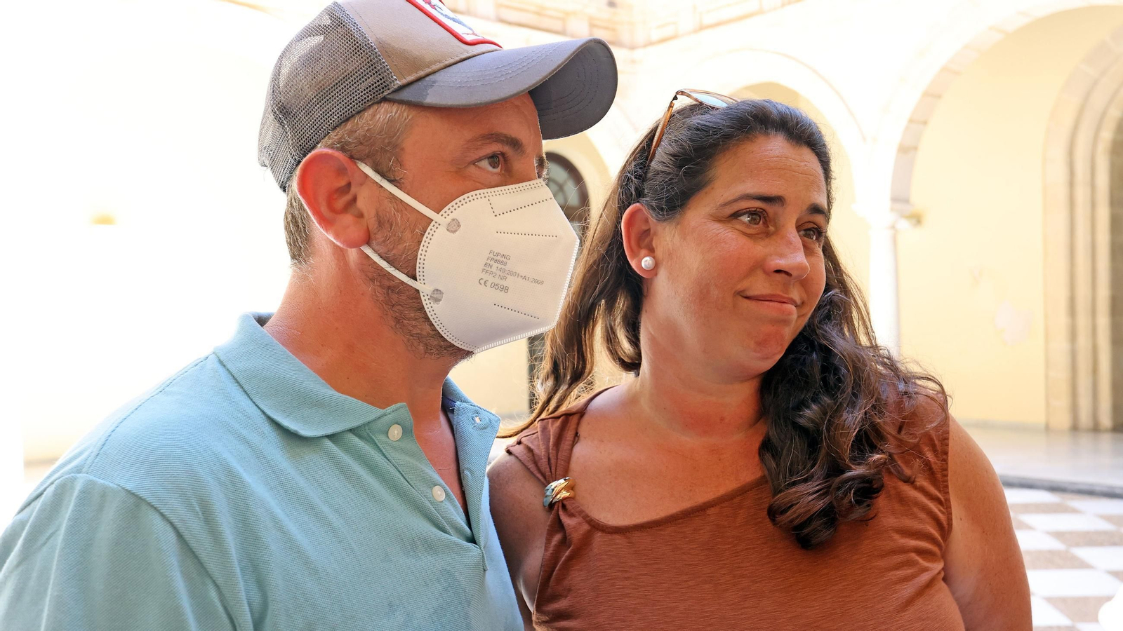 Daniel González y Marta Mateos, padres de Julia.