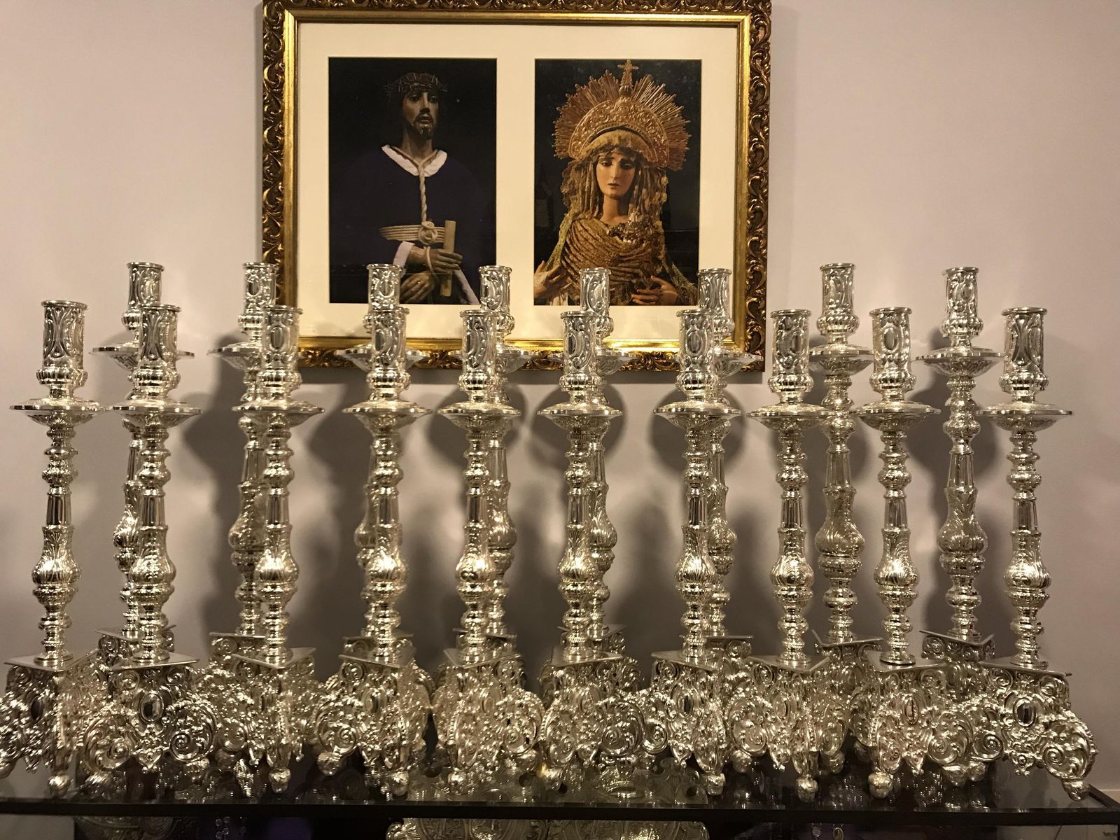 Imagen de la candelería.