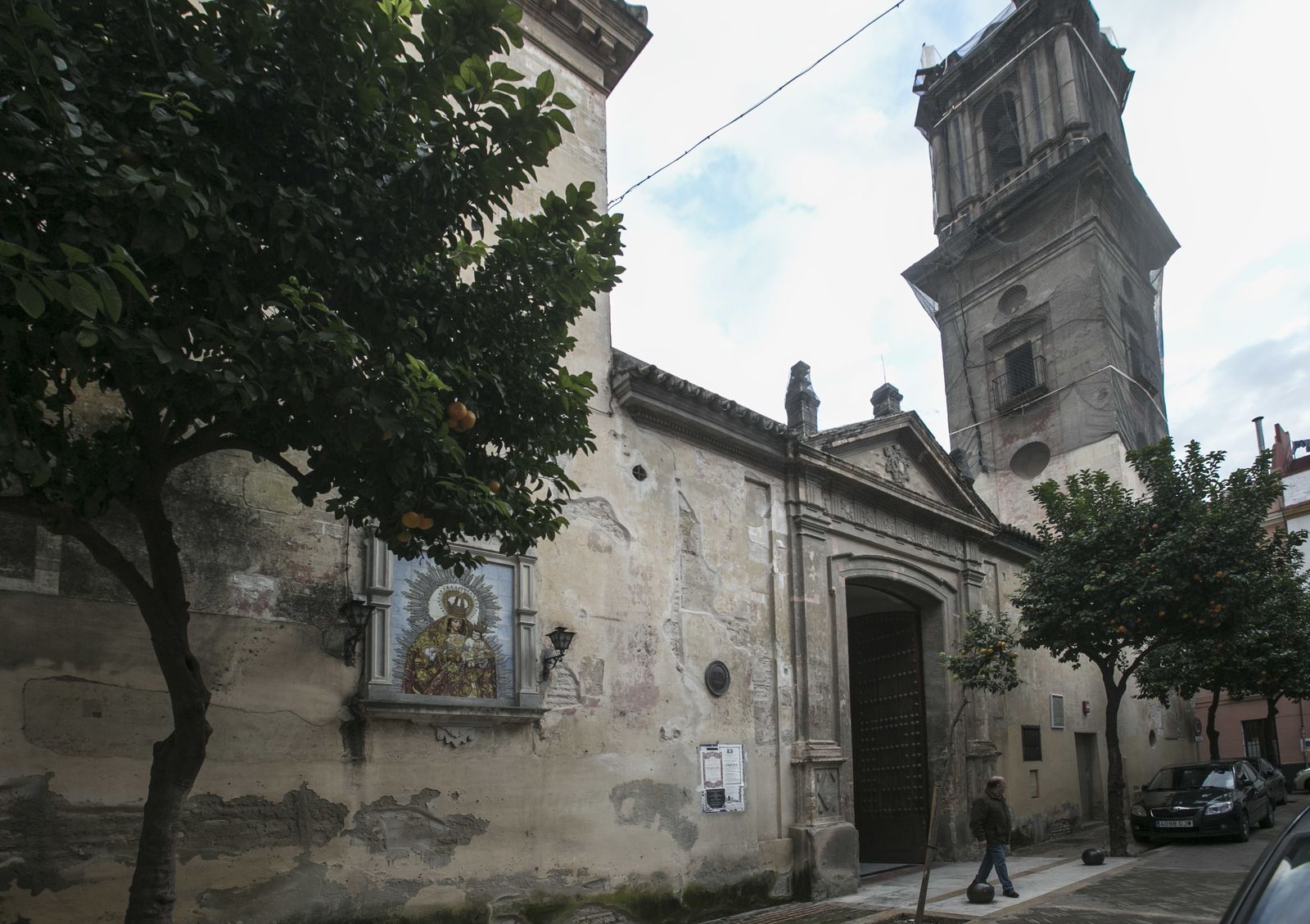El estado actual de la parroquia de San Bartolomé, en imágenes