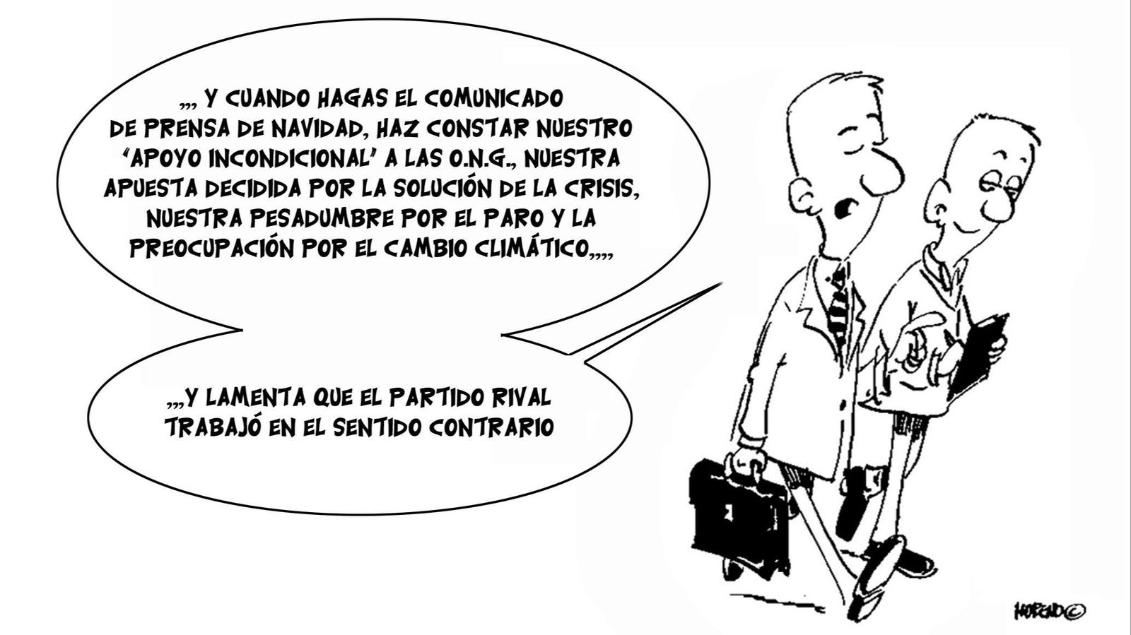 Felicitación partidos