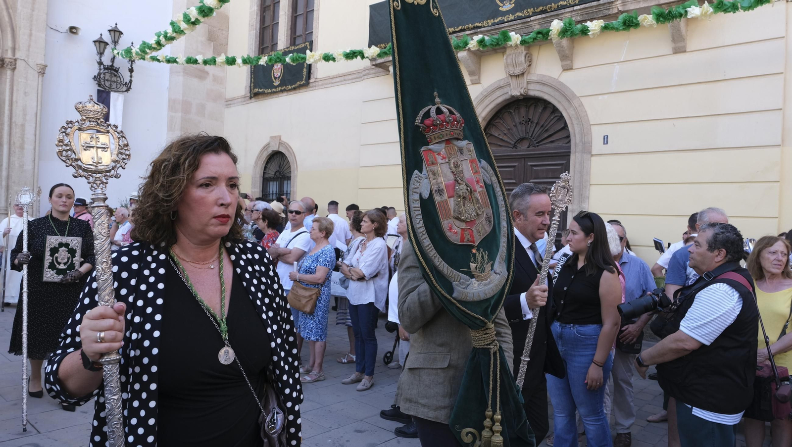 Traslado de la Virgen del Mar a la Catedral de Almería, en imágenes