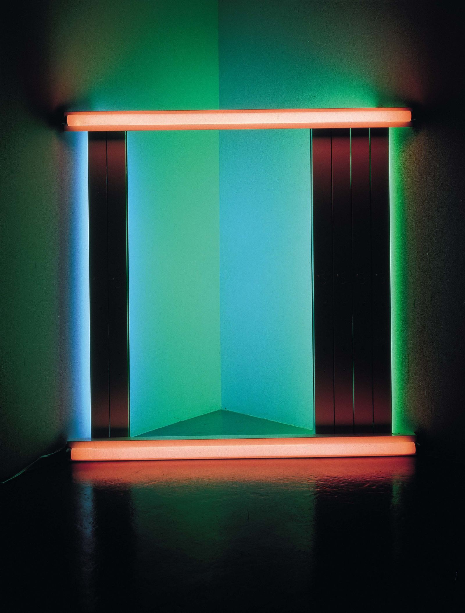 Obra sin título de Dan Flavin.