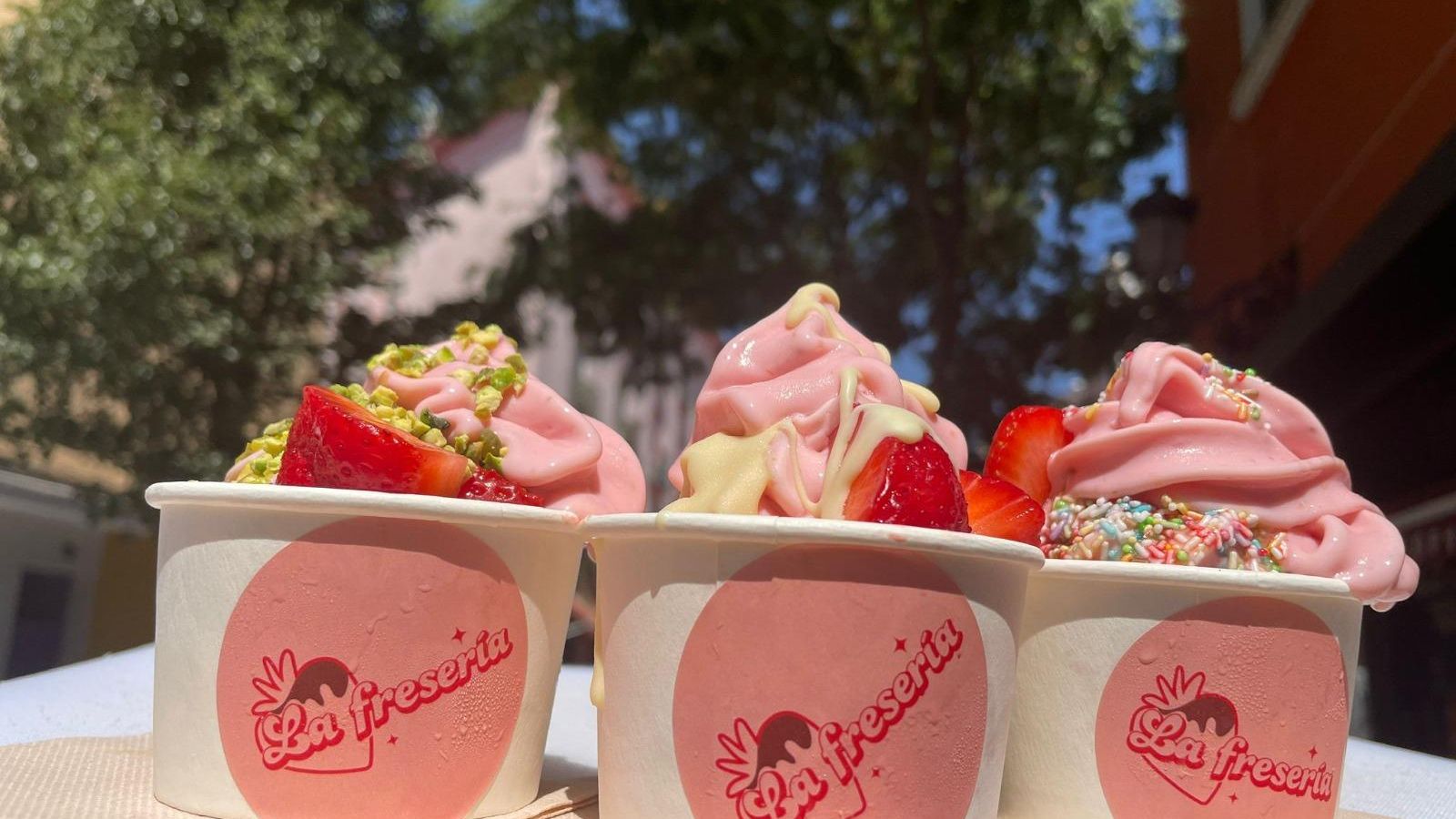 Helados de La Fresería. Helados de La Fresería.