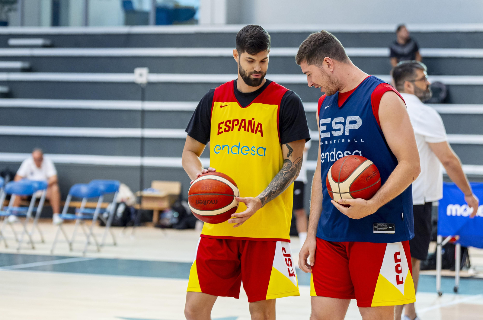 España vuelve a trabajar en Madrid con Alberto Díaz y Yankuba Sima España vuelve a trabajar en Madrid con Alberto Díaz y Yankuba Sima
