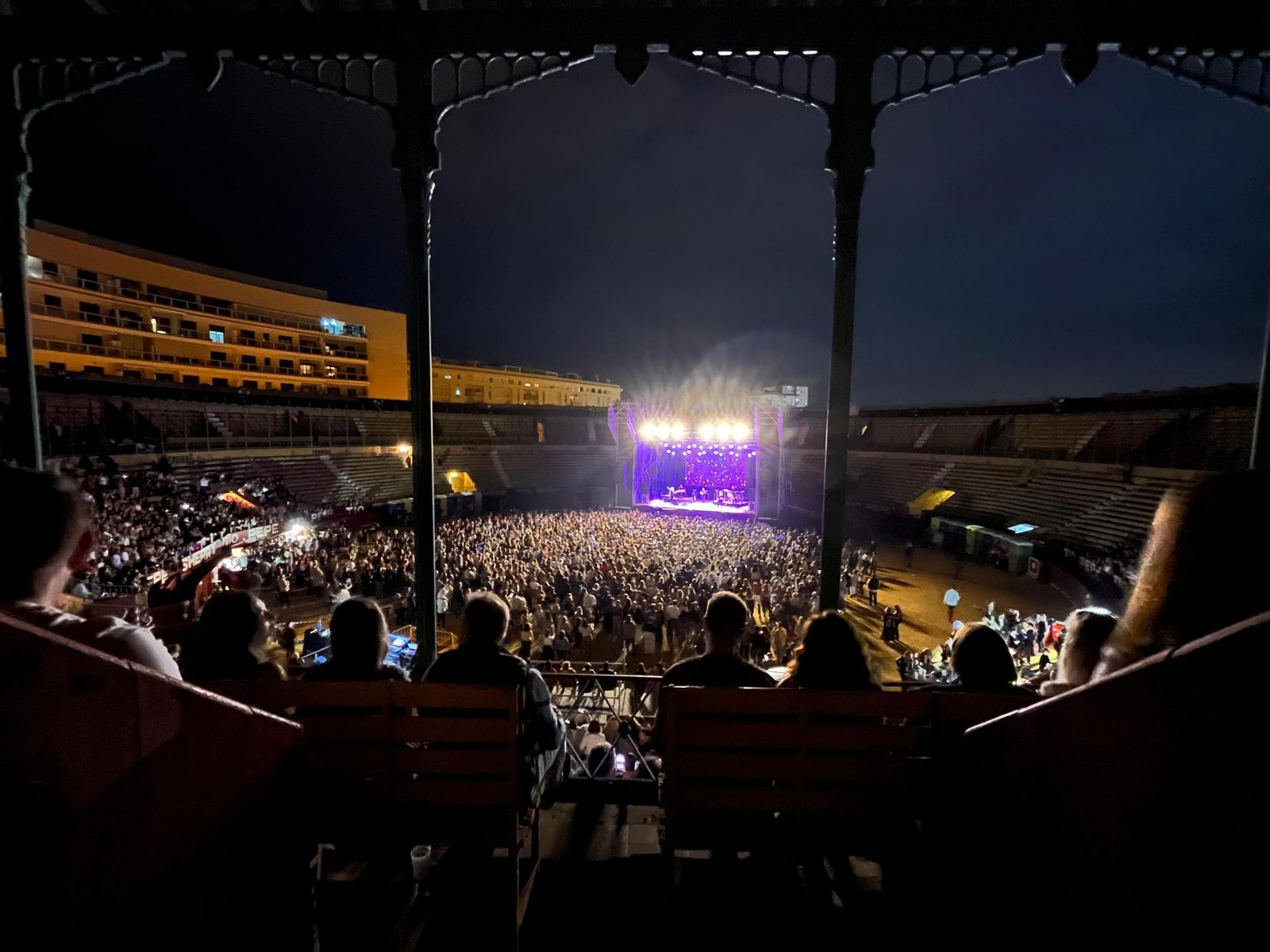 Concierto de Camela este pasado viernes en la Plaza de Toros.