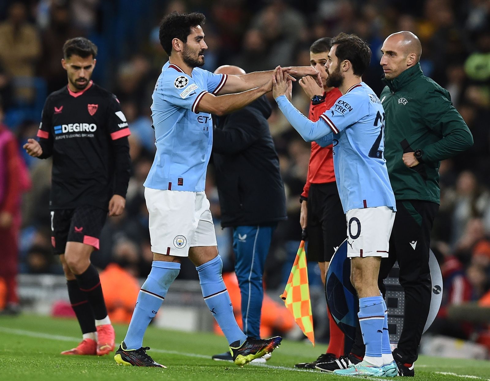 Las fotos del Manchester City-Sevilla de Champions