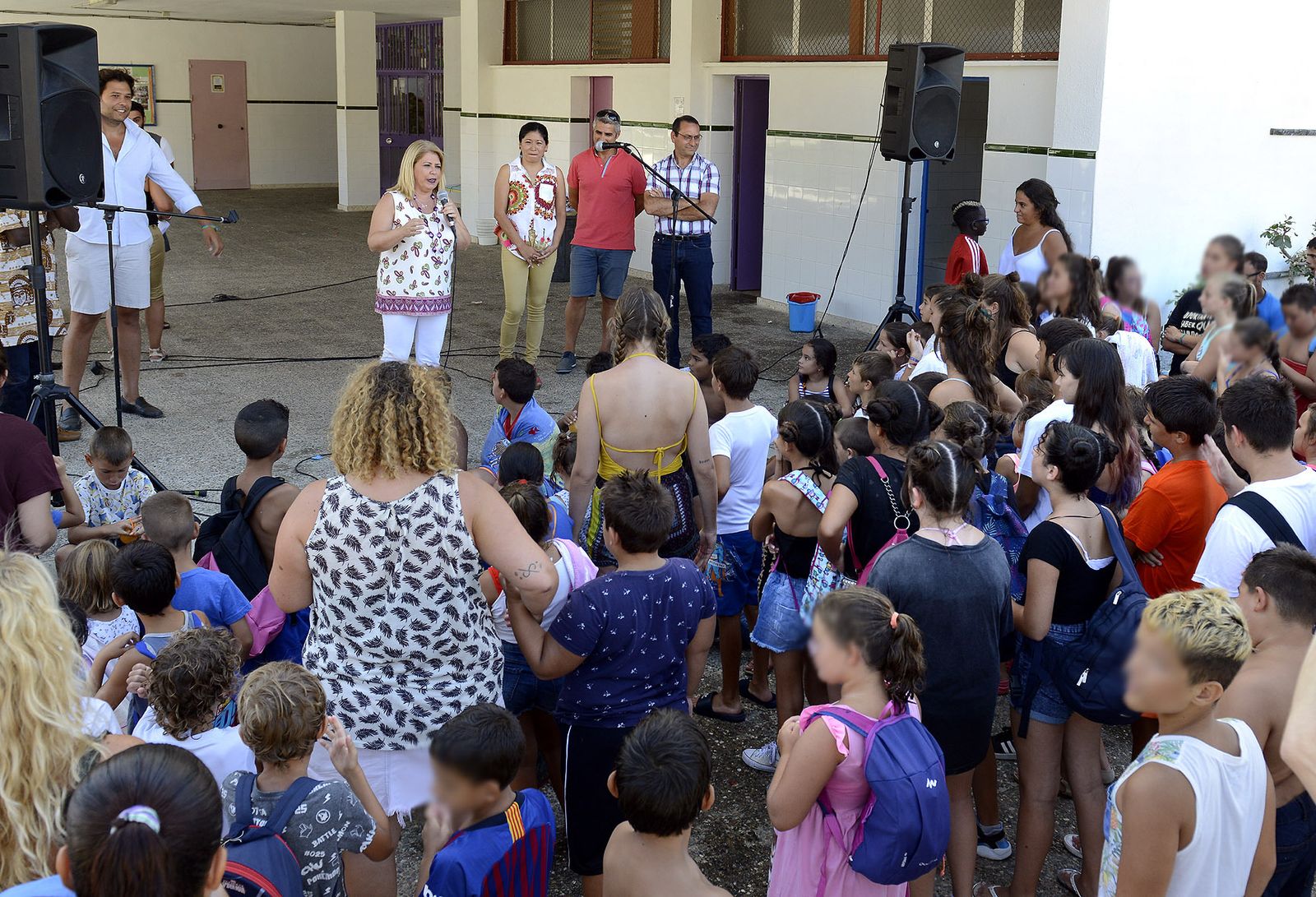 Un momento del acto de entrega de diplomas.