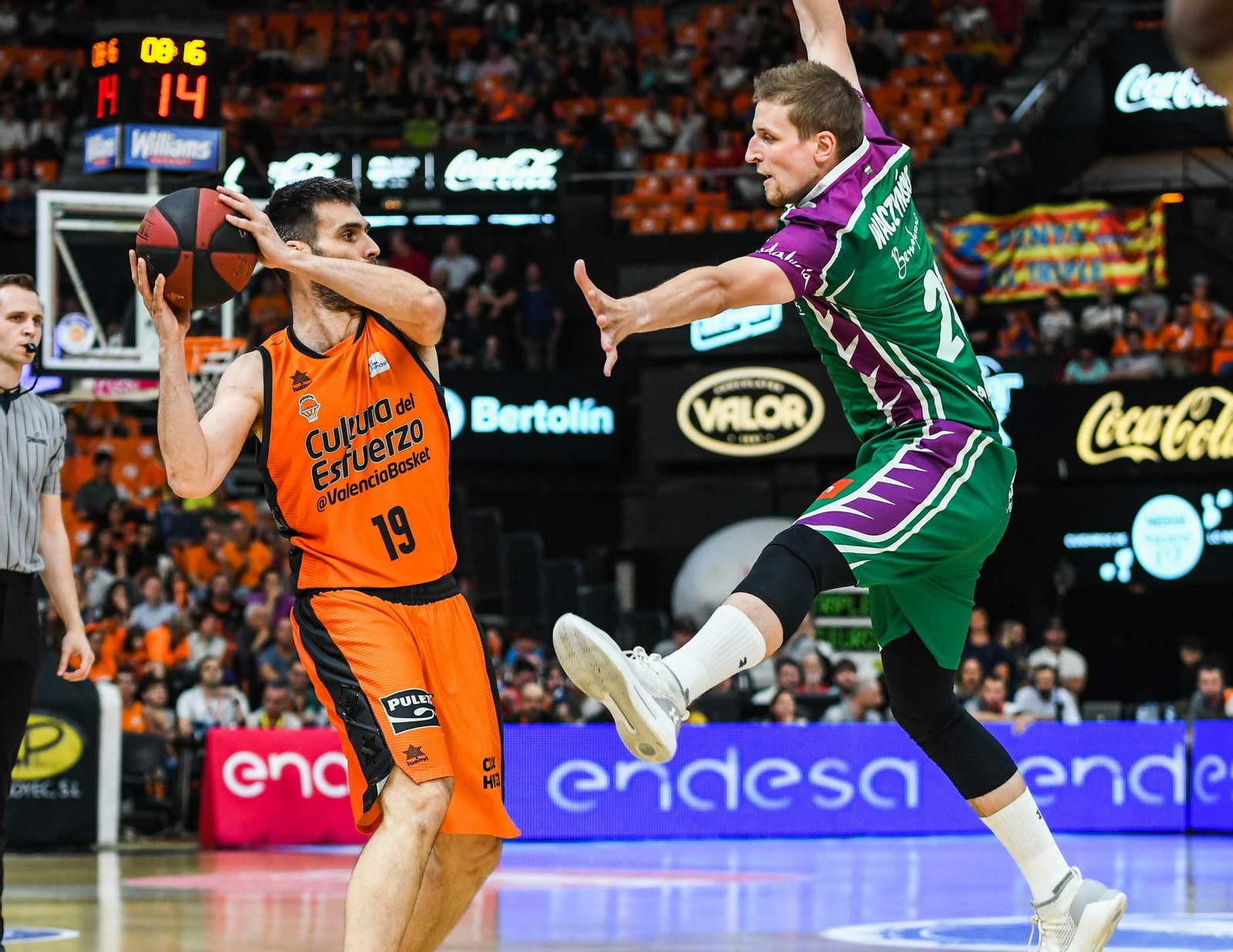 Las fotos del Valencia Basket - Unicaja Baloncesto