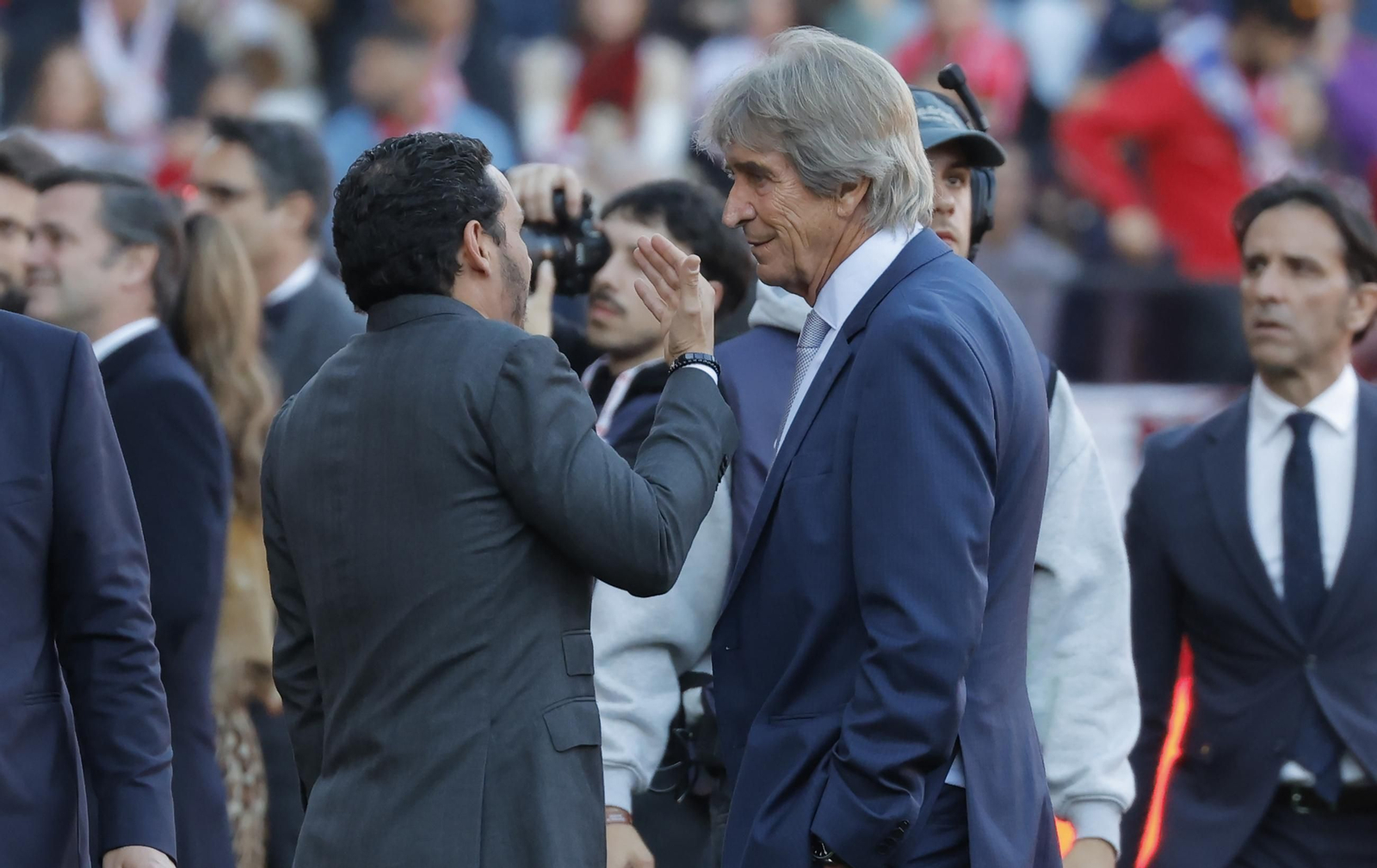 Las imágenes del homenaje a Jesús Navas