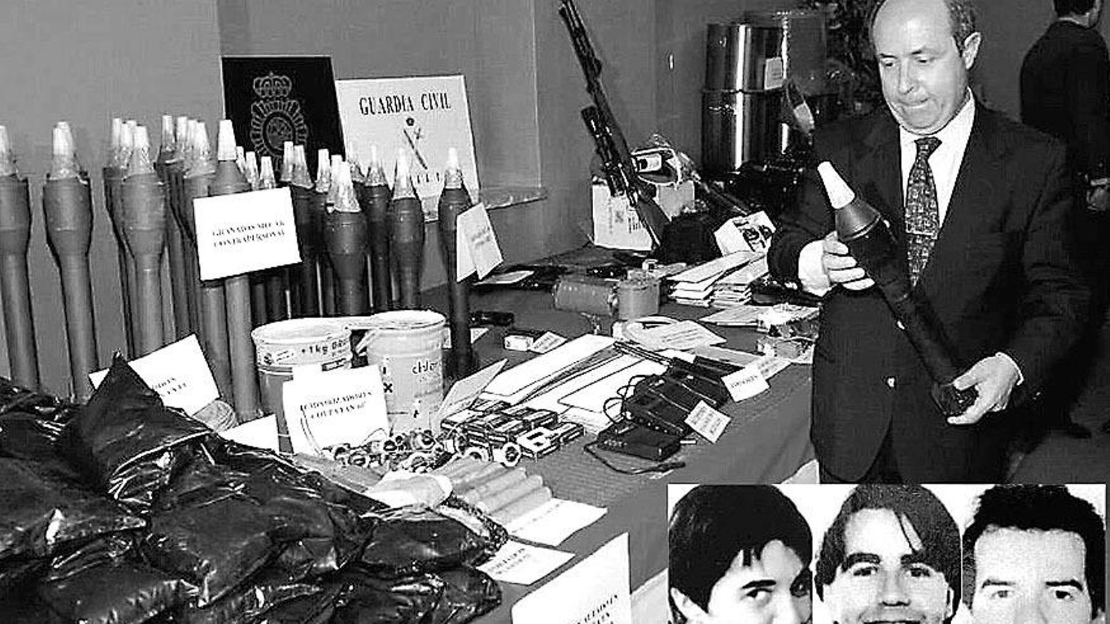 Desarticulación del 'Comando Andalucía' de ETA en el año 2000.