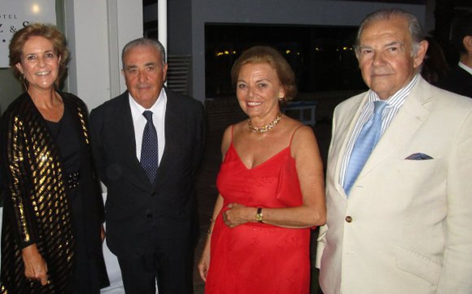 Susana Gómez, Emilio Muñoz, Sole Orioll y marqués de Las Palmas.

Foto: Ignacio Casas de Ciria