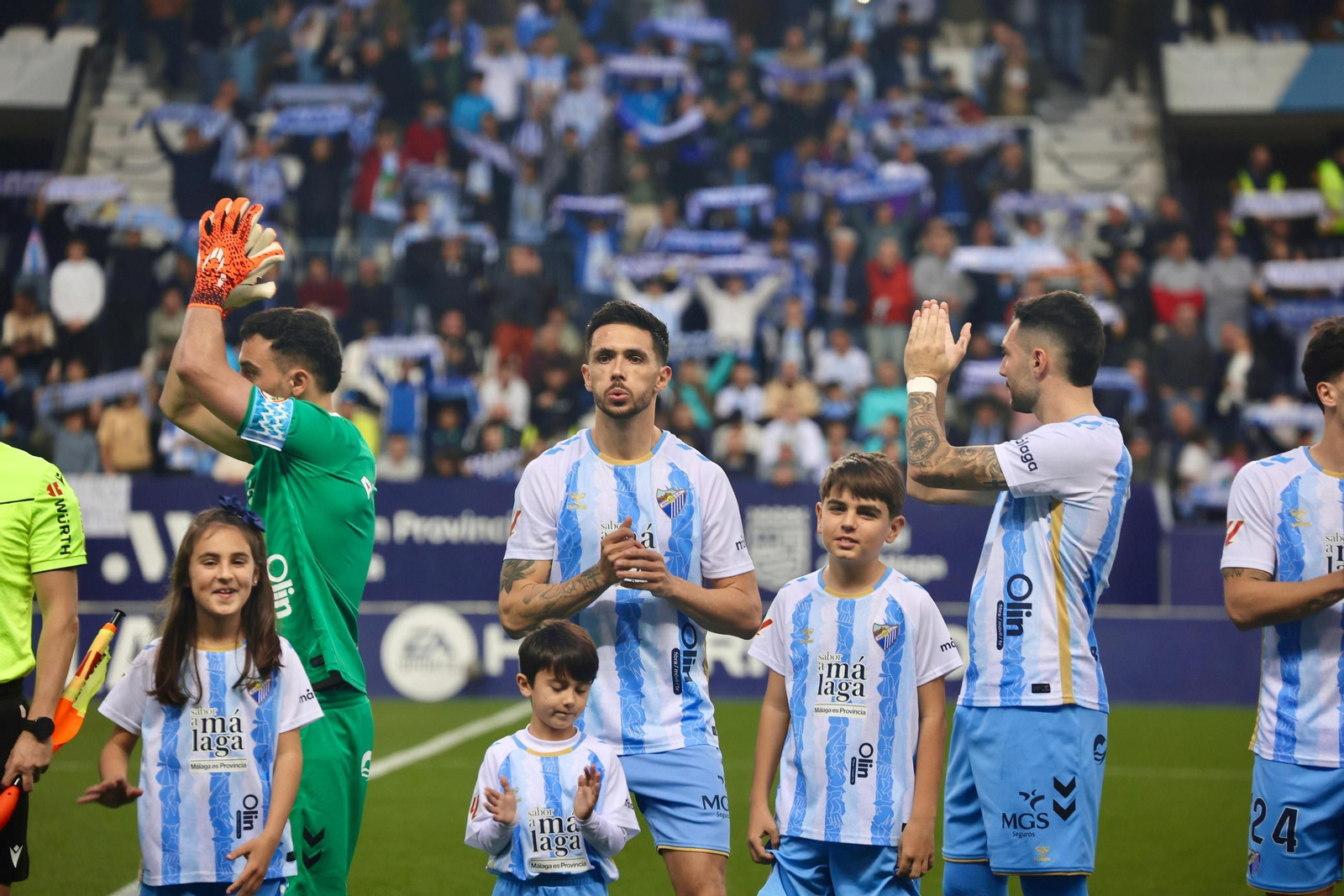 Las fotos del Málaga CF-Real Zaragoza