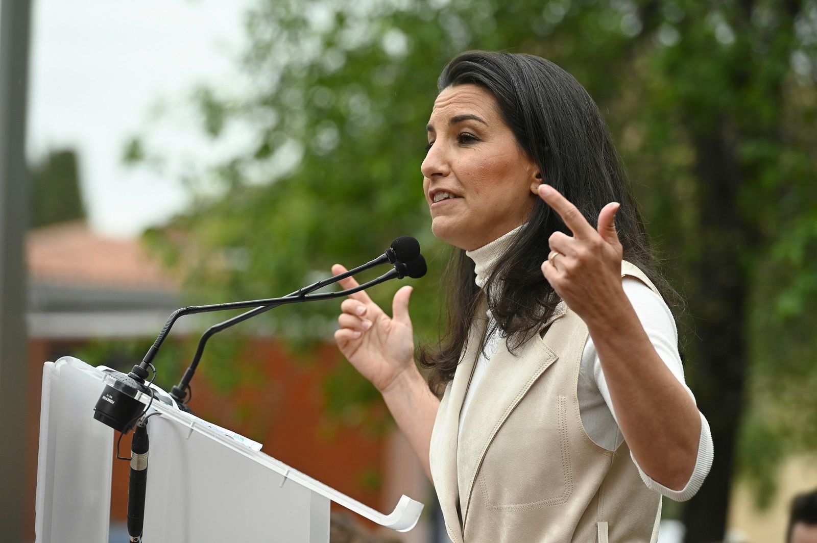 Rocío Monasterio, candidata de VOX a presidir la Comunidad de Madrid.