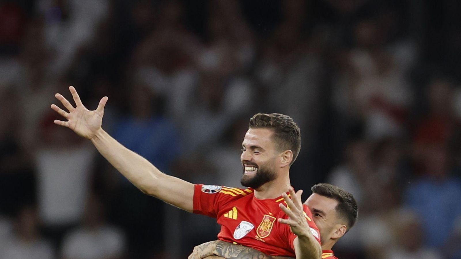 Las mejores fotos del título de España ante Inglaterra