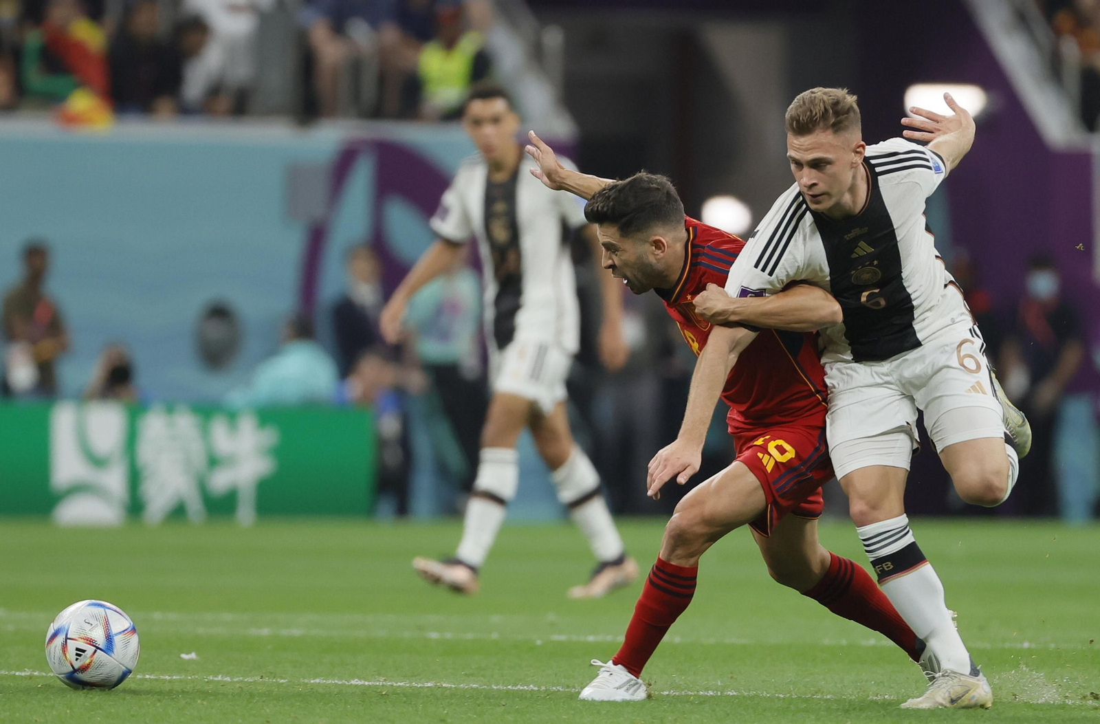 Las fotos del España-Alemania del Mundial de Qatar