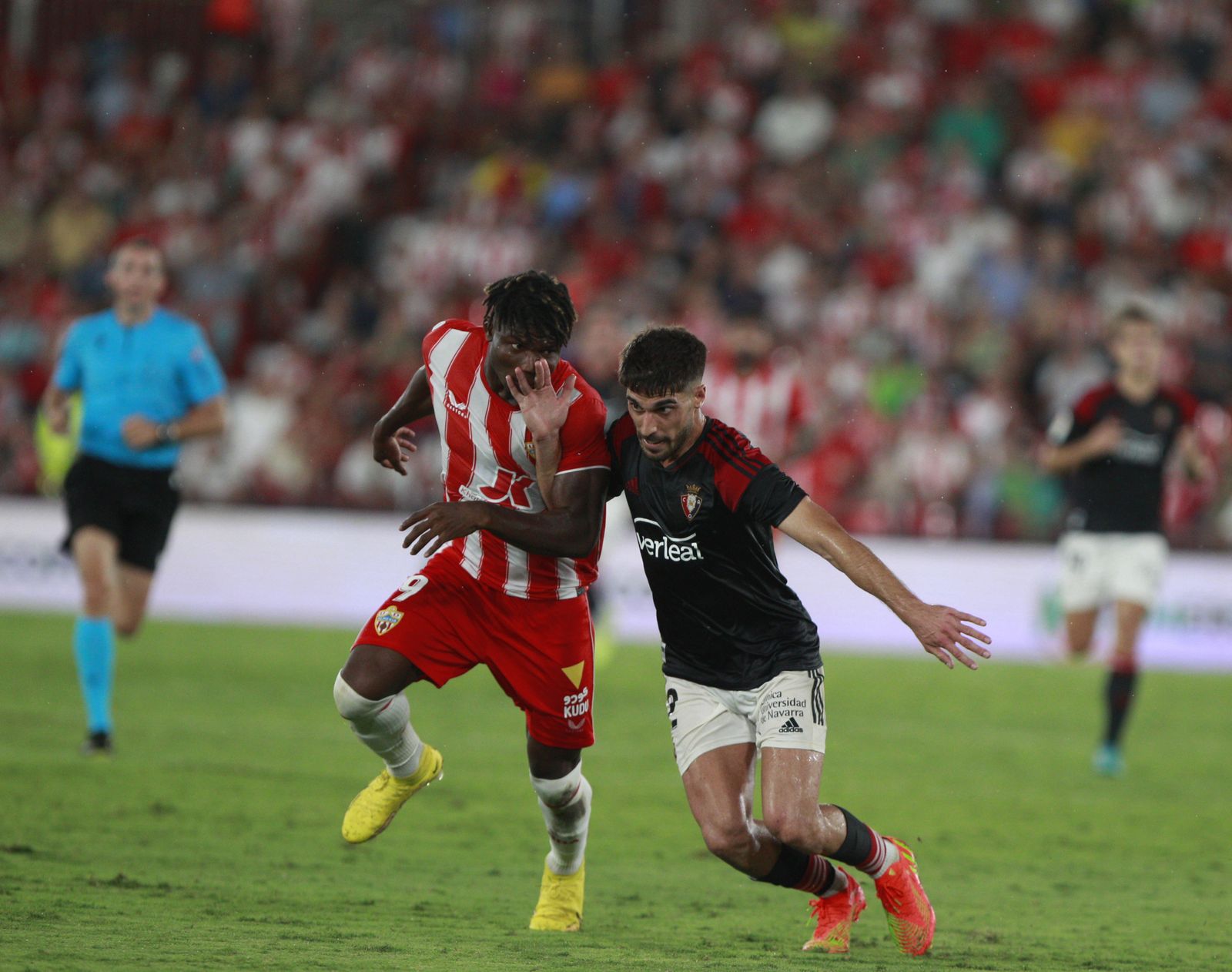 Imágenes del partido U.D. Almería-C.A. Osasuna