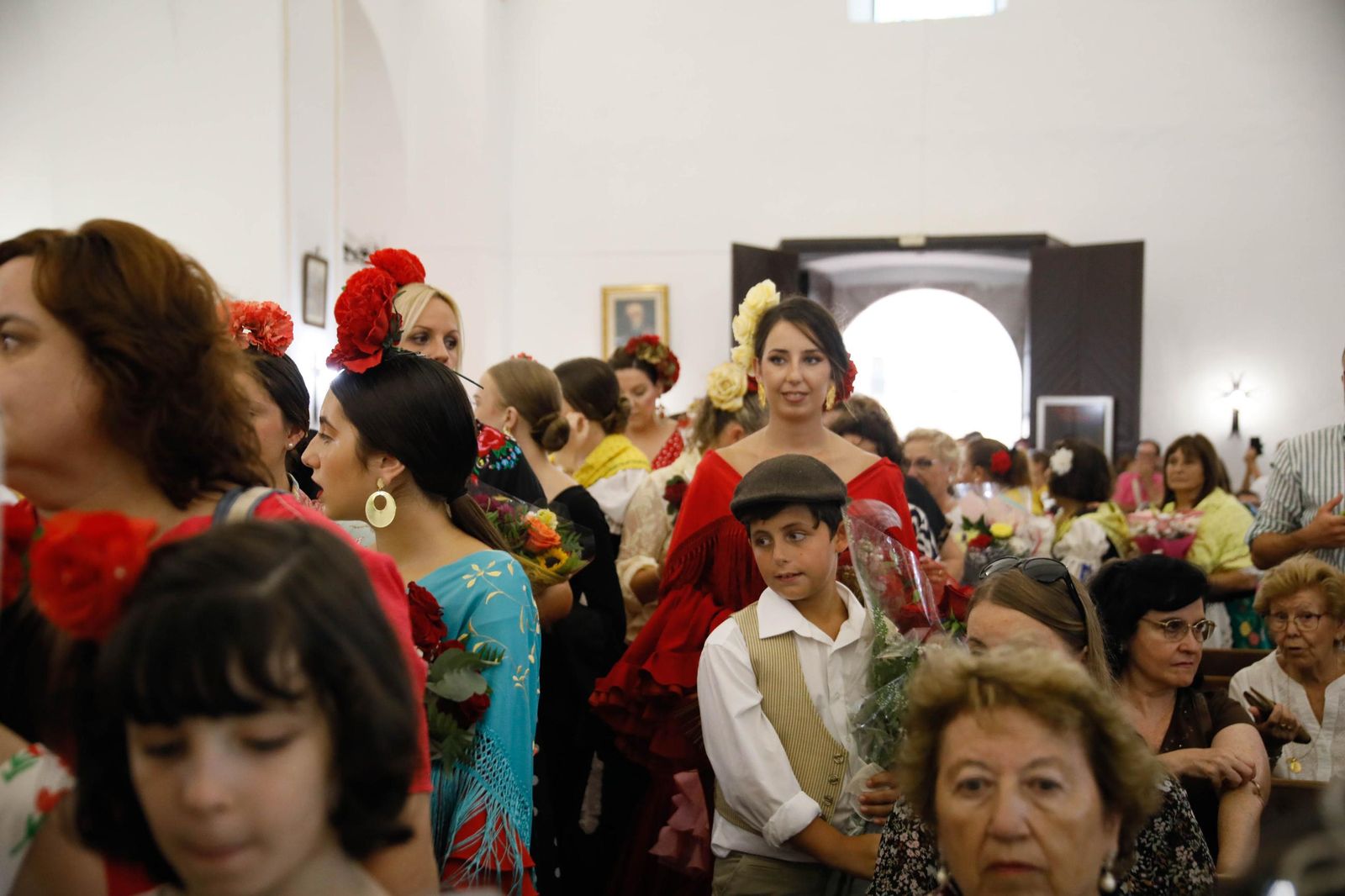 La Subida del Agua de las fiestas de Mojácar, en imágenes