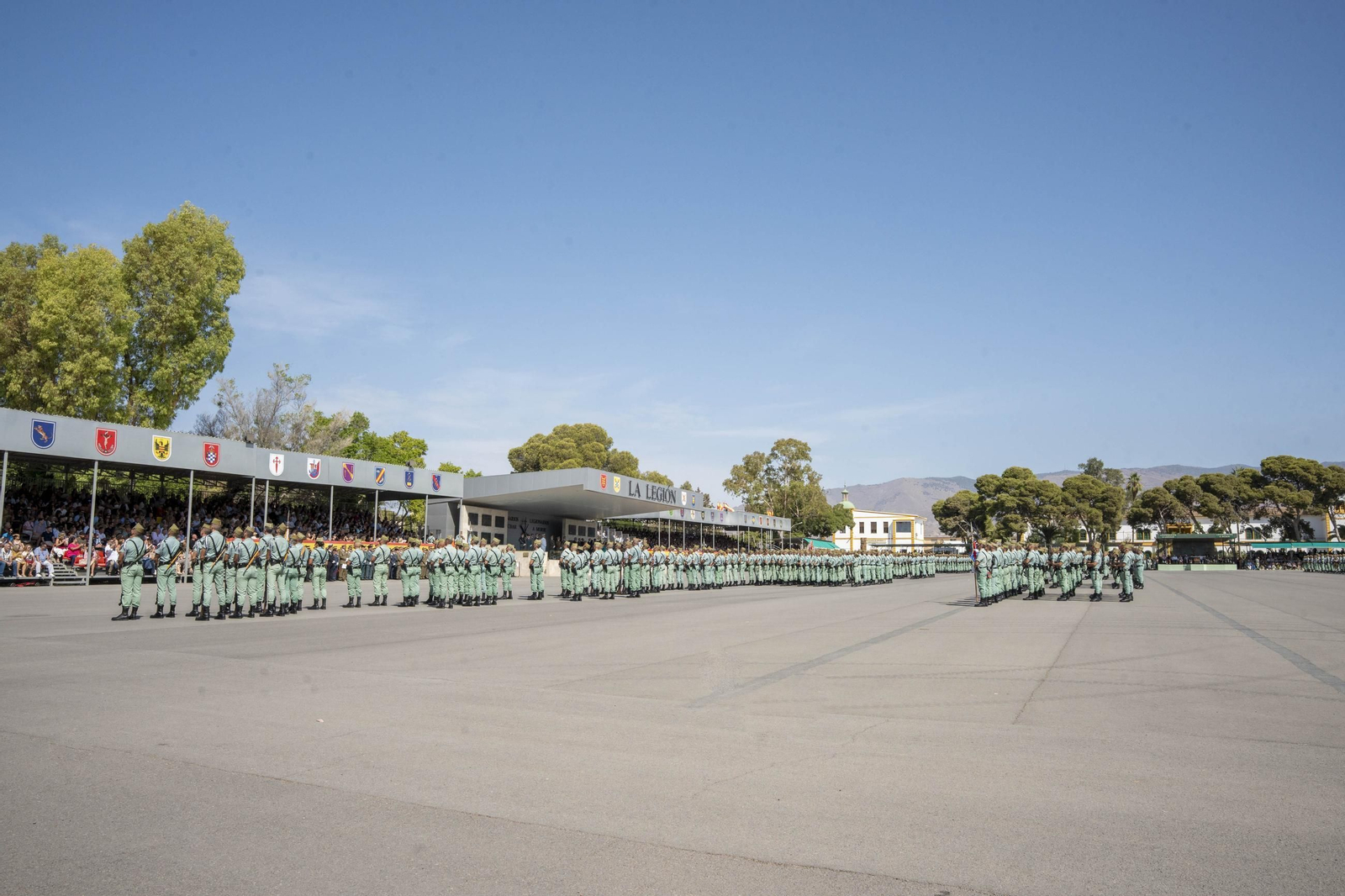 El CV (105) aniversario fundacional de la Legión
