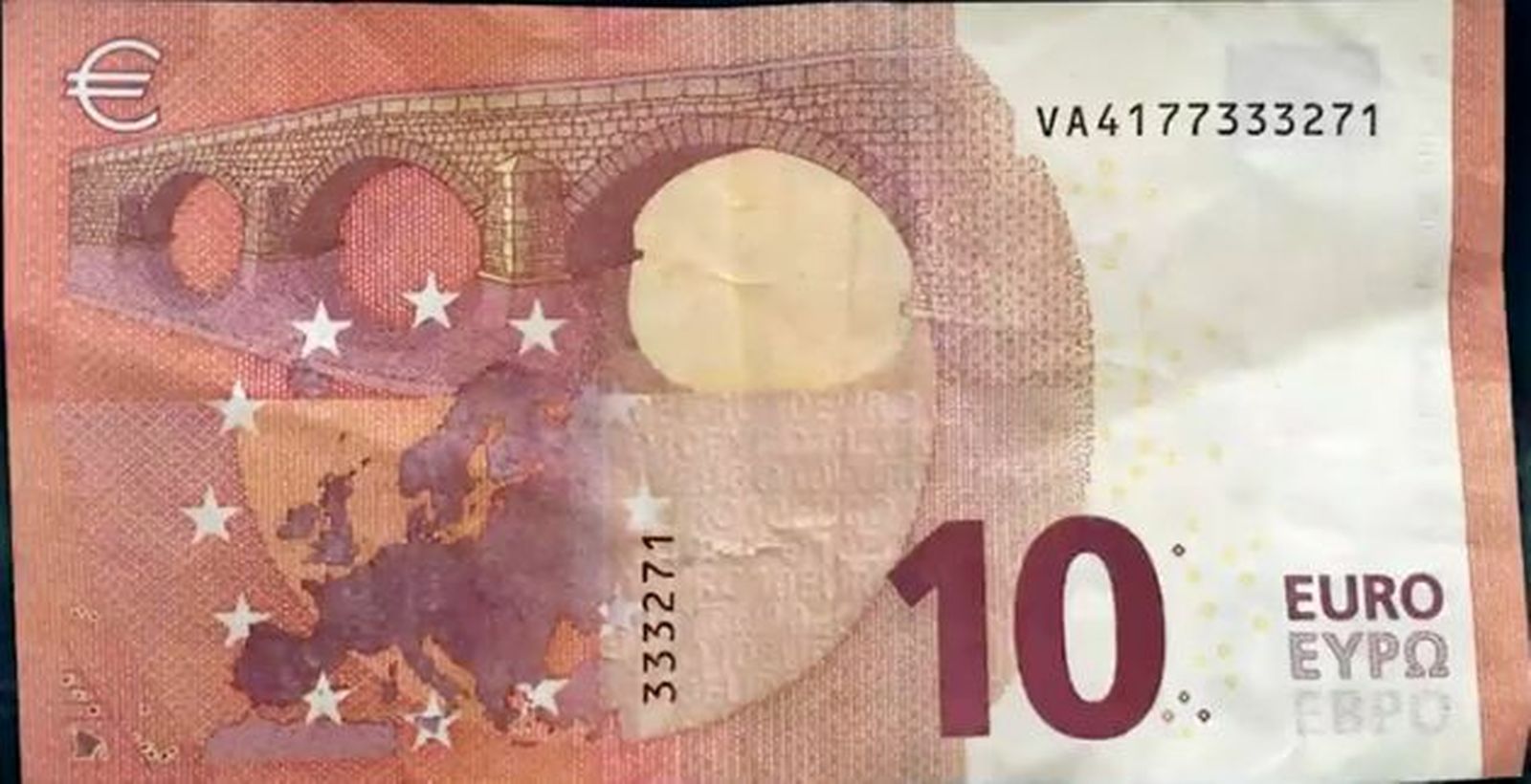 Este billete de 10 euros vale 3.000 euros