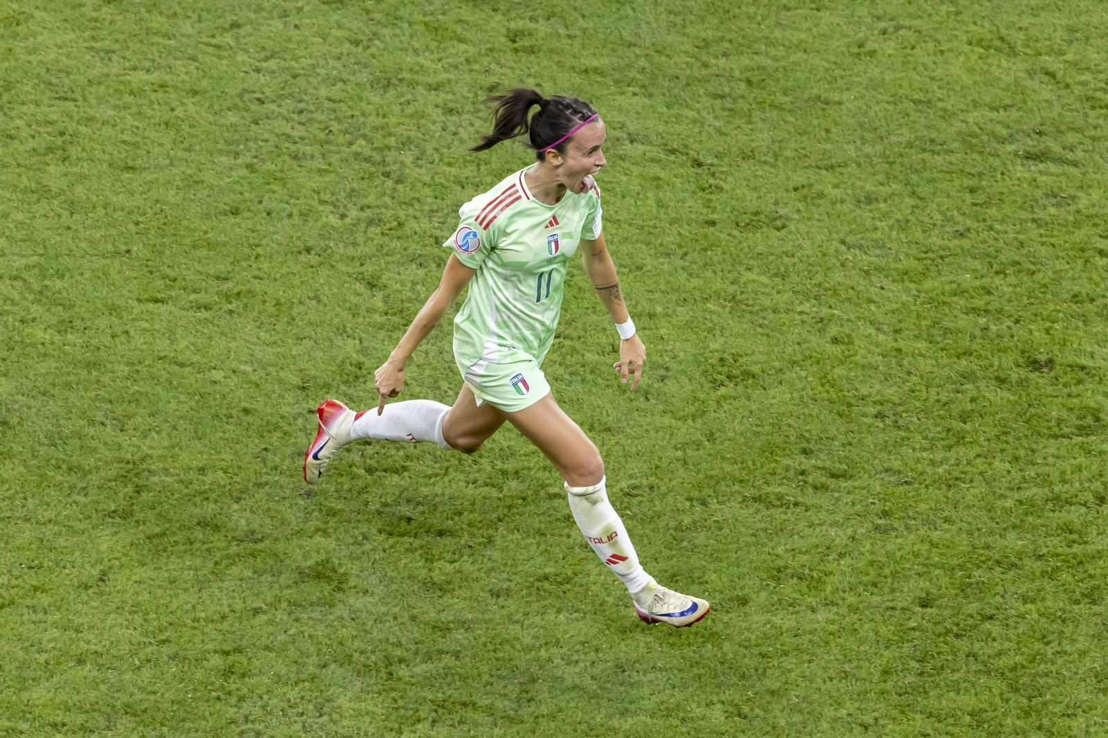 Las imágenes del Inglaterra-Italia