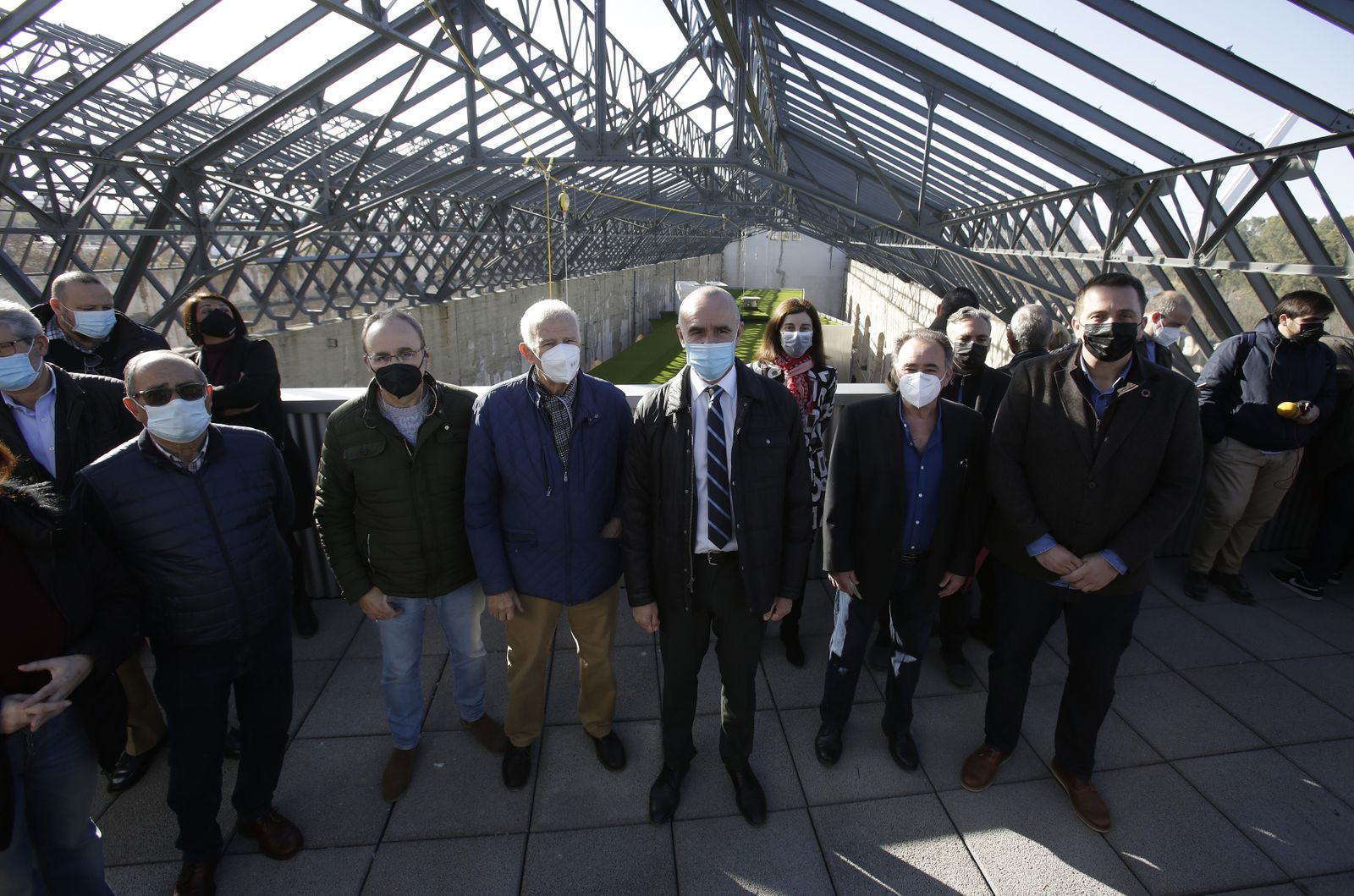 Obras en las naves de RENFE de San Jerónimo