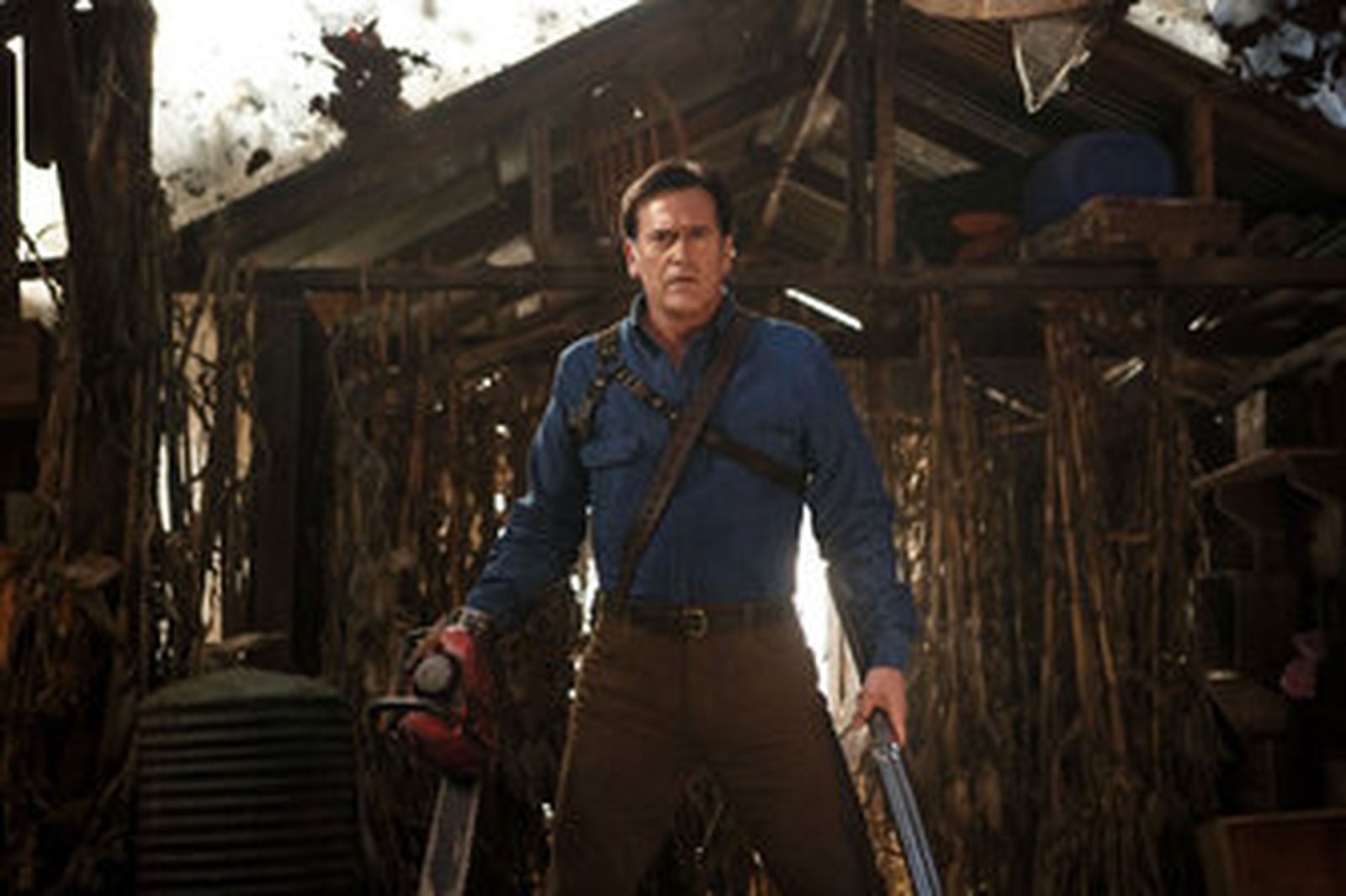 Bruce Campbell, protagonista de 'Ash vs. Evil Dead'.