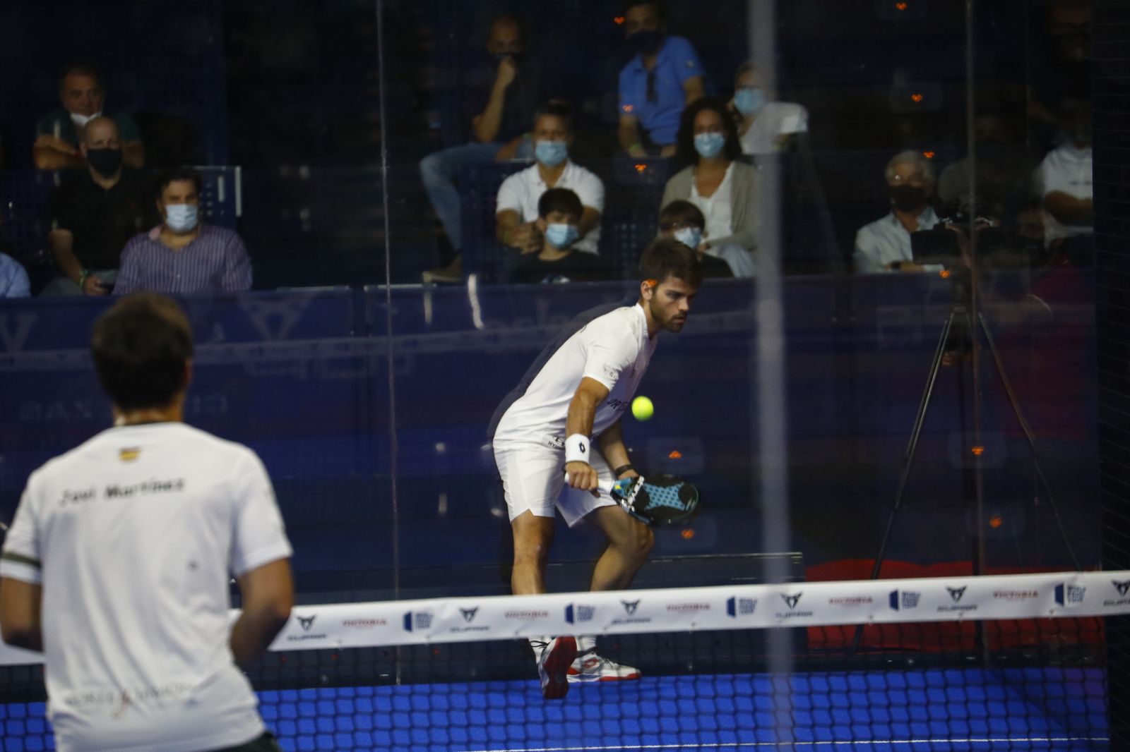 La cara y la cruz de Javi Garrido y Xisco Gil en el World Padel Tour de Córdoba, en imágenes