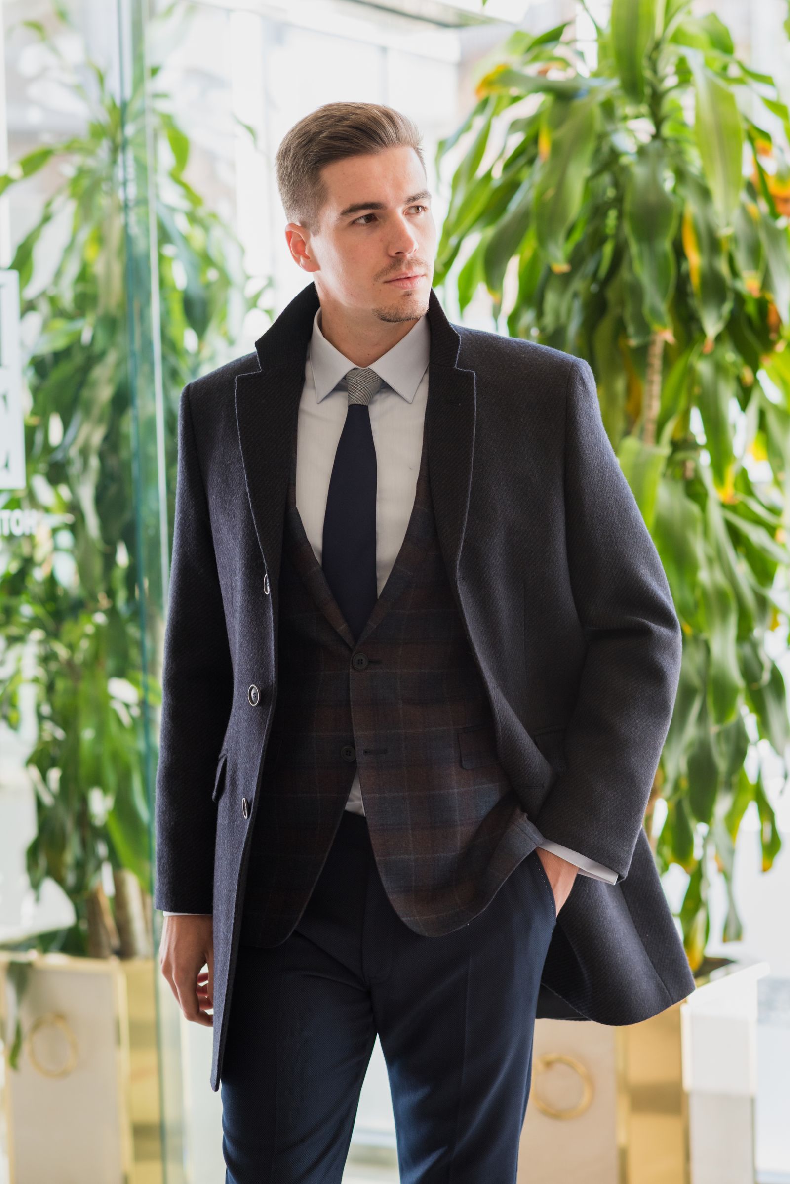 Traje y chaqué Portago