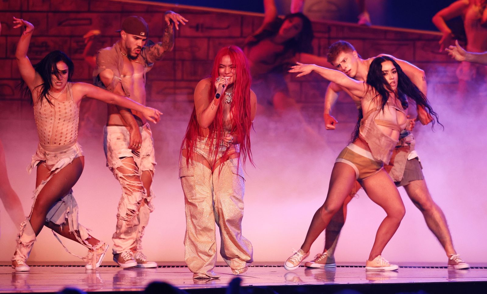 La alfombra roja de los Grammy latinos