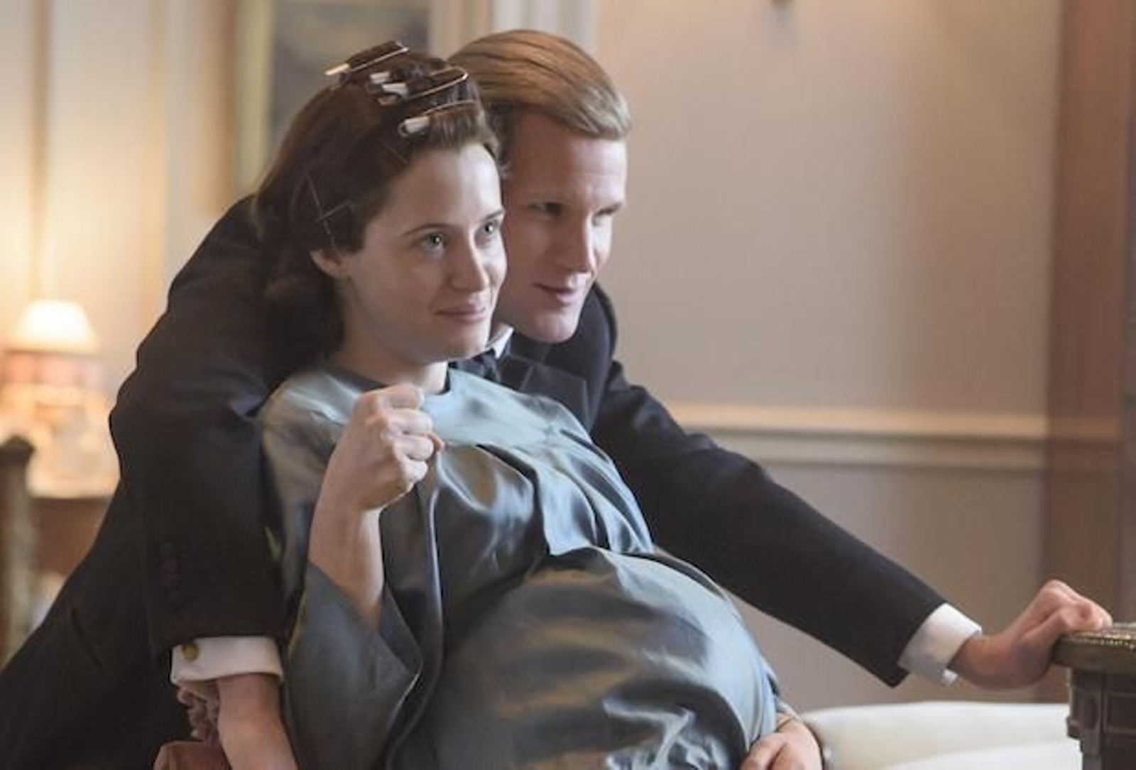 Matt Smith y Claire Foy.