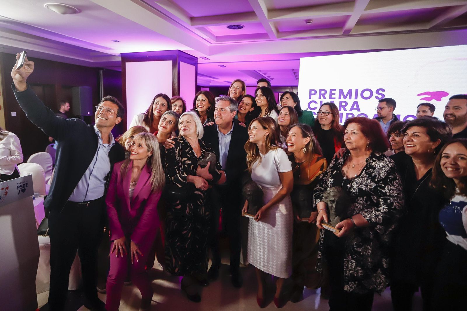 El PSOE Andalucía entrega los Premios Clara Campoamor en Granada