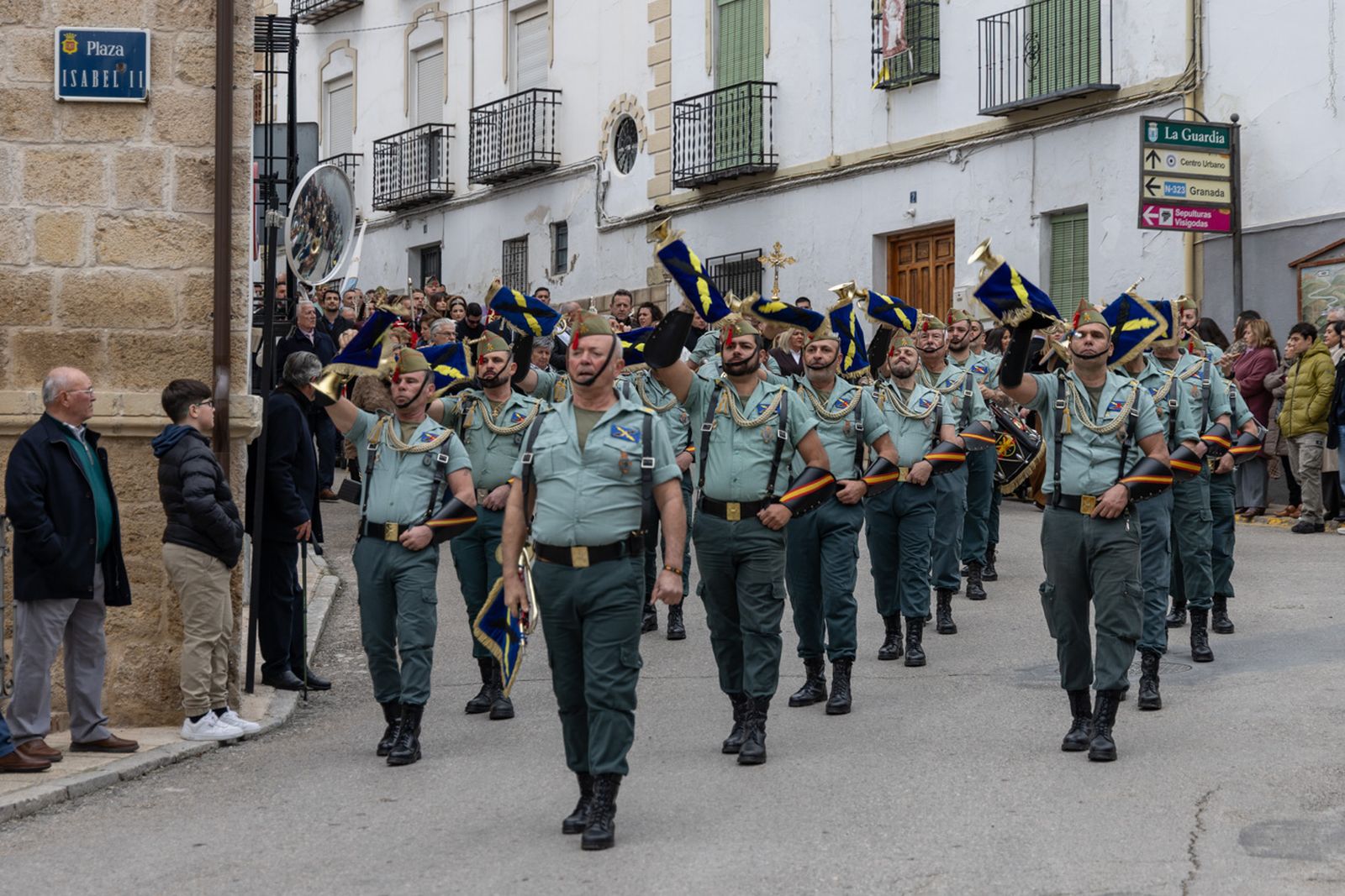 Solemne procesión de San Sebastián en La Guardia de Jaén