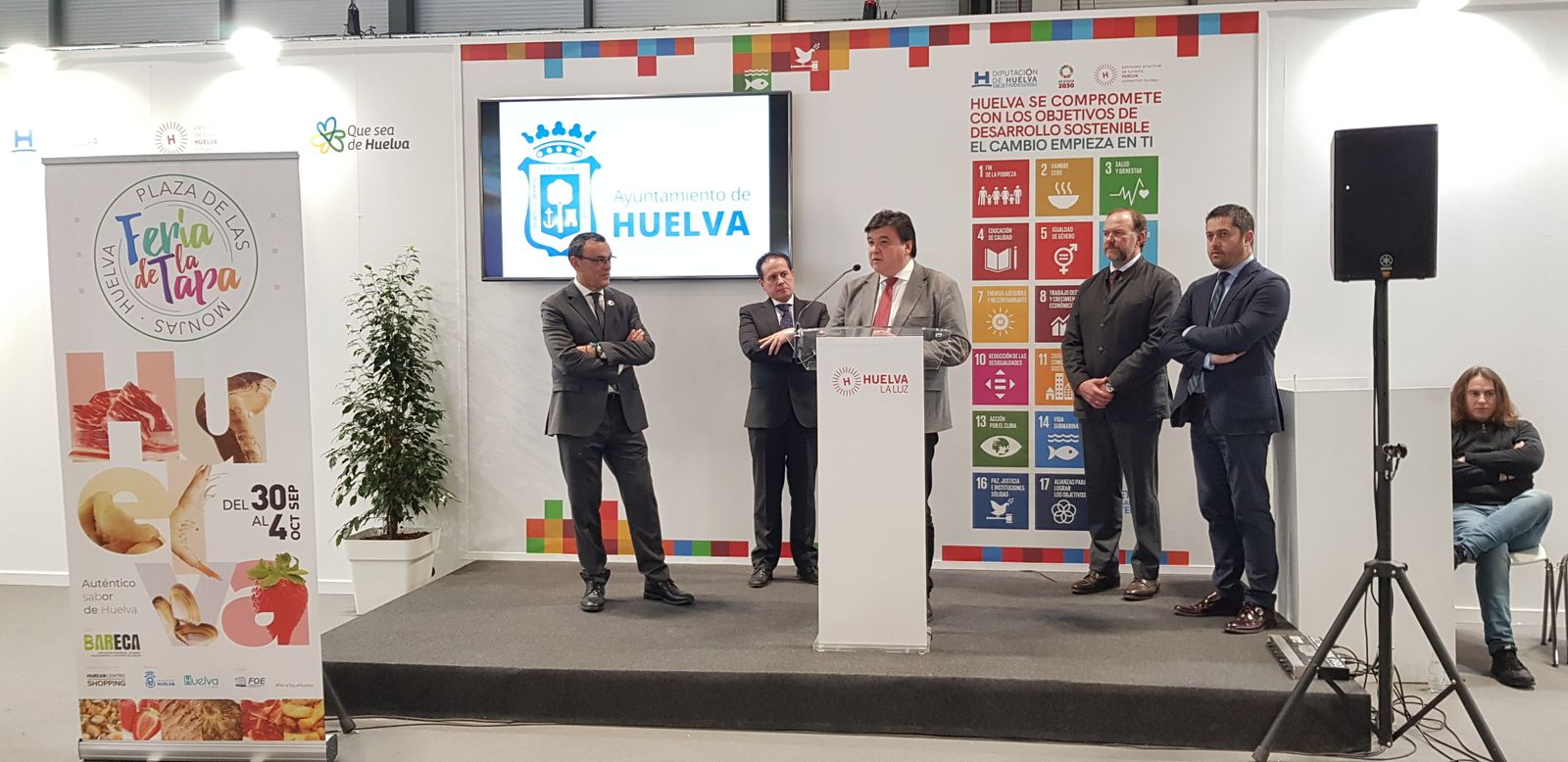 Presentación de la Feria de la Tapa de Huelva en Fitur.