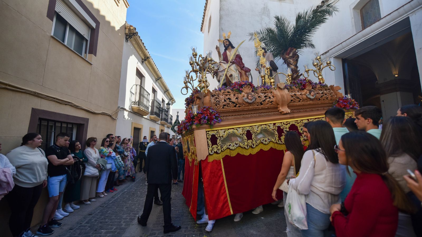 Fotos del Domingo de Ramos en Los Barrios: Borriquita y María Santisima de la Estrella