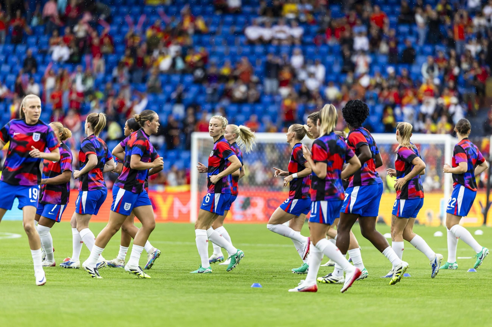 Las mejores imágenes de la final España - Inglaterra de la Eurocopa femenina
