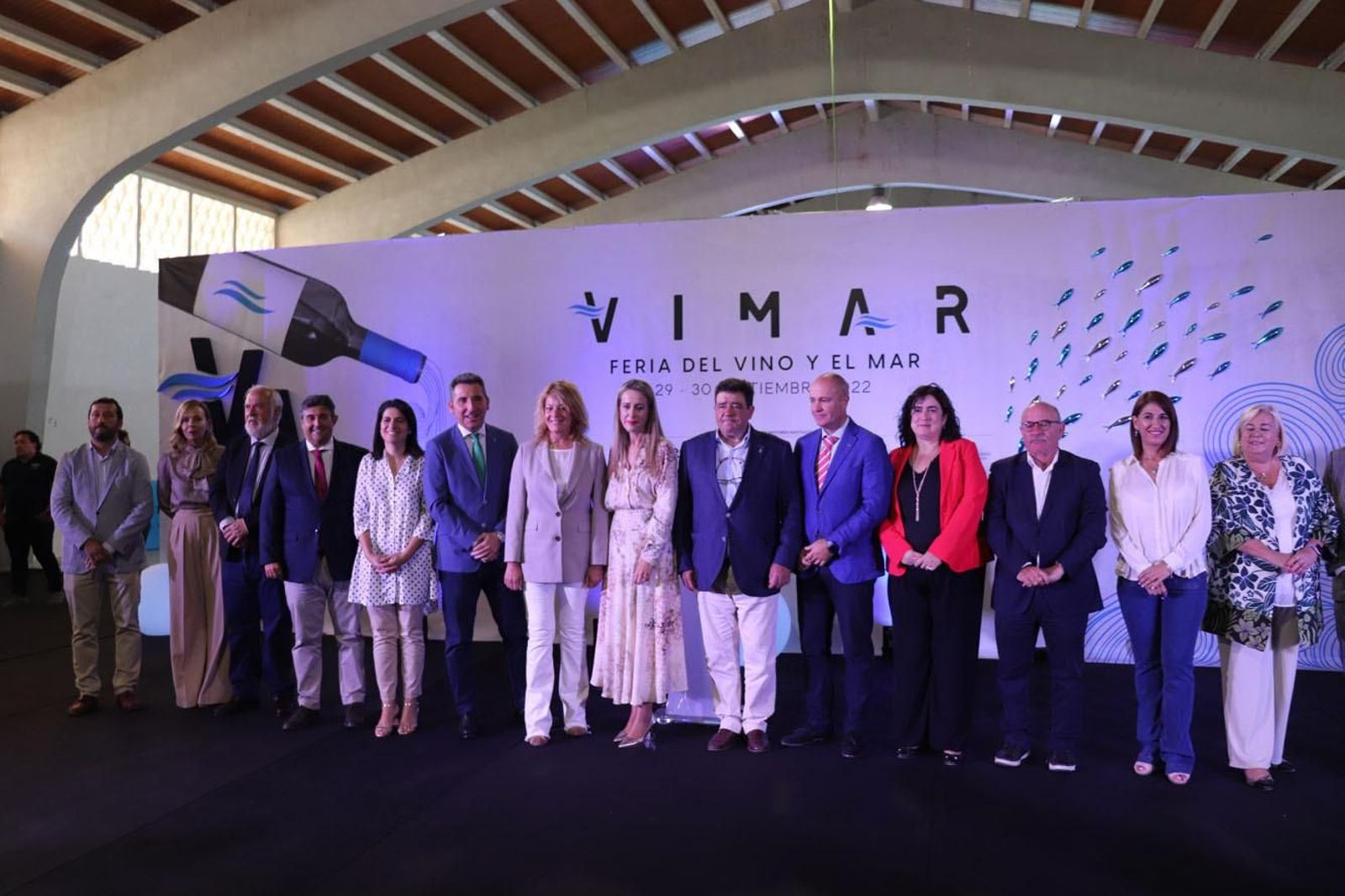 Inauguración de la Feria Vimar en el Tinglado del Puerto de Huelva.